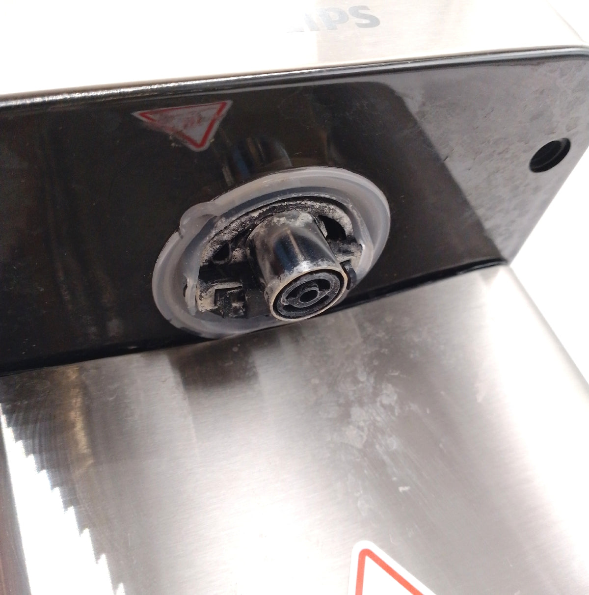 Philips Waterstation Wasserspender gefiltertes Heisswasser Maschine startet nicht verkalkt