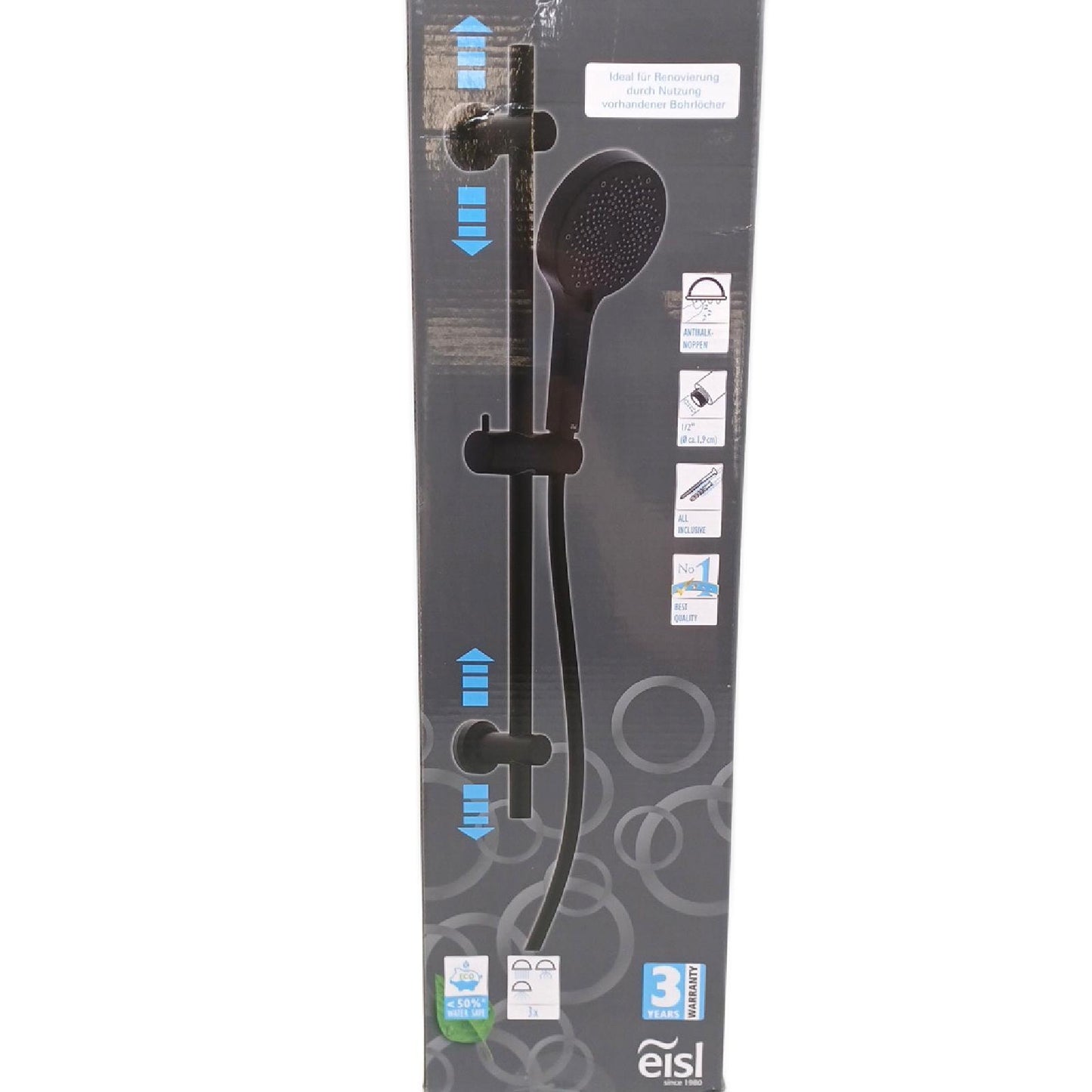 EISL Brausestangenset Badarmaturen STILO Duschset 70 cm D