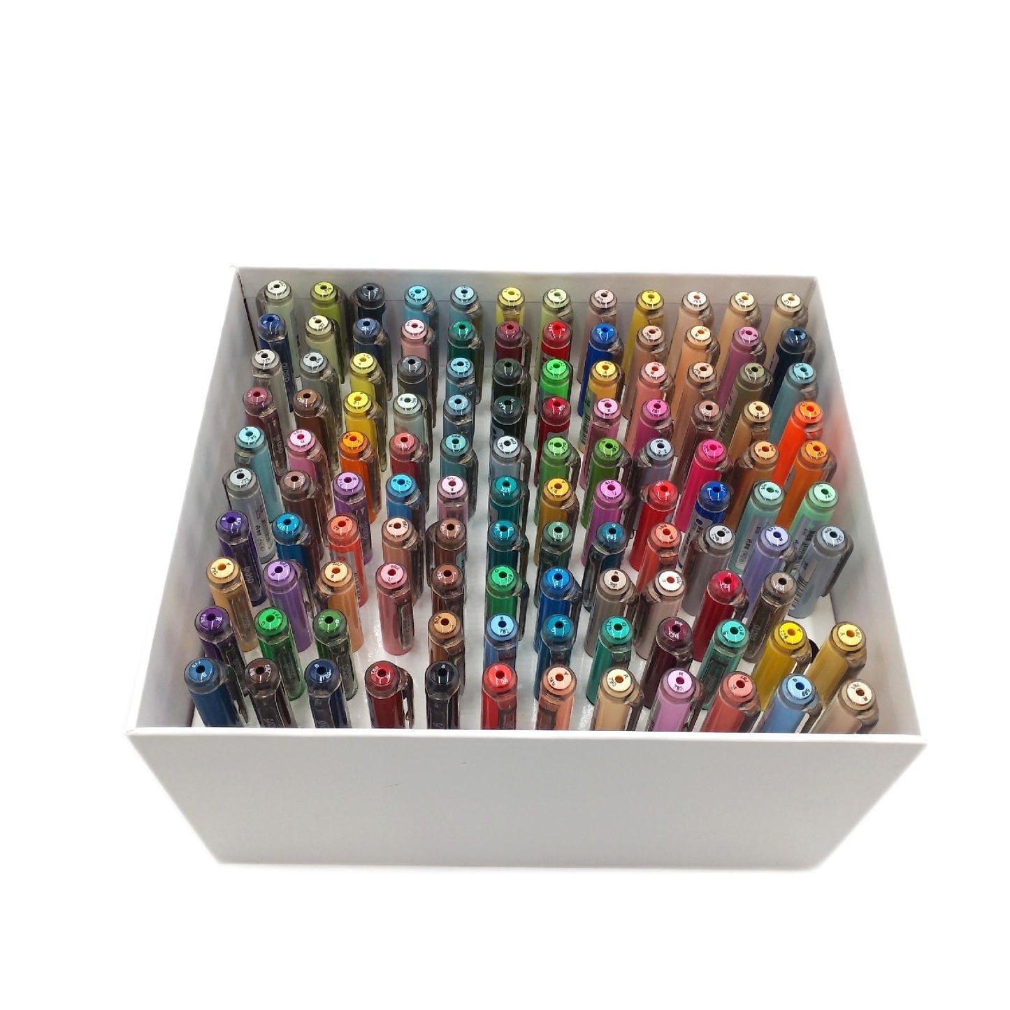 VividHues 118 Stück Acrylfarben Marker Pinselspitzen für Holz Zwei Stifte