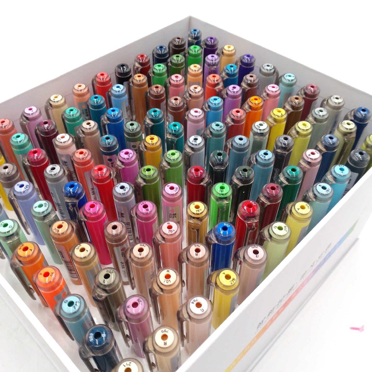 VividHues 118 Stück Acrylfarben Marker Pinselspitzen für Holz Zwei Stifte