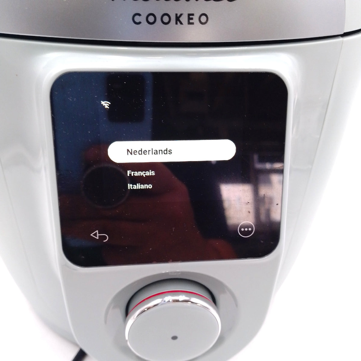 Moulinex Cookeo Wifi 10 in 1 Multicooker 6 l Hochdruck Multikocher Schritt fuer Schritt Garanleitung drei Sprachen