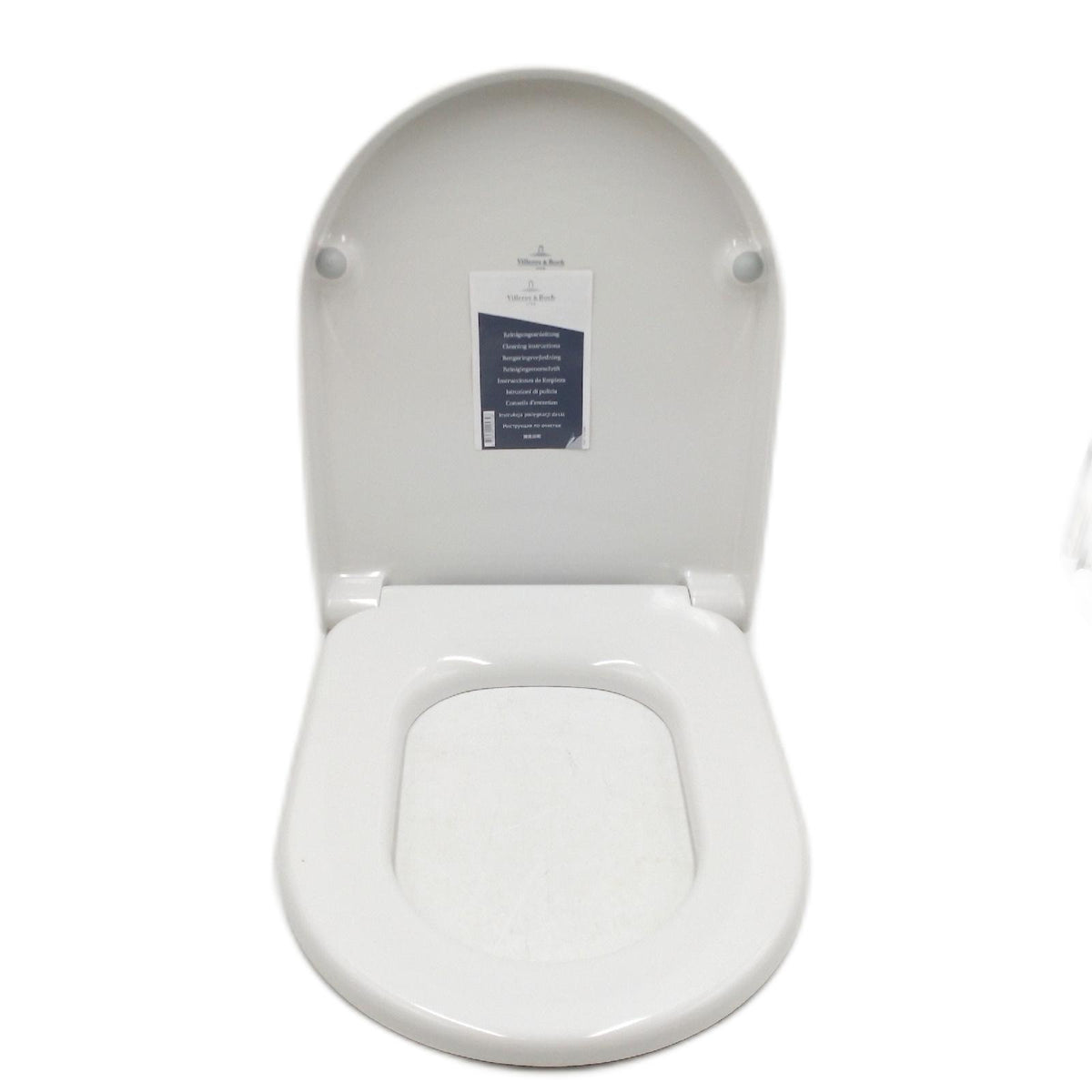 Villeroy Boch 9M68Q1 WC Sitz Subway 20 D Form Weiss Alpino robust Ersatzteil