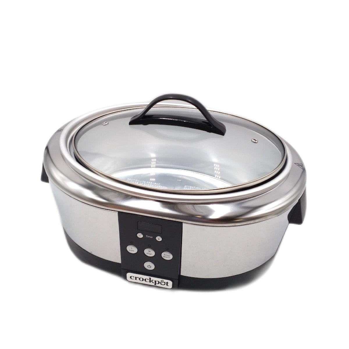 Crockpot Digital Schongarer Slow Cooker 57 l programmierbar ohne Topf