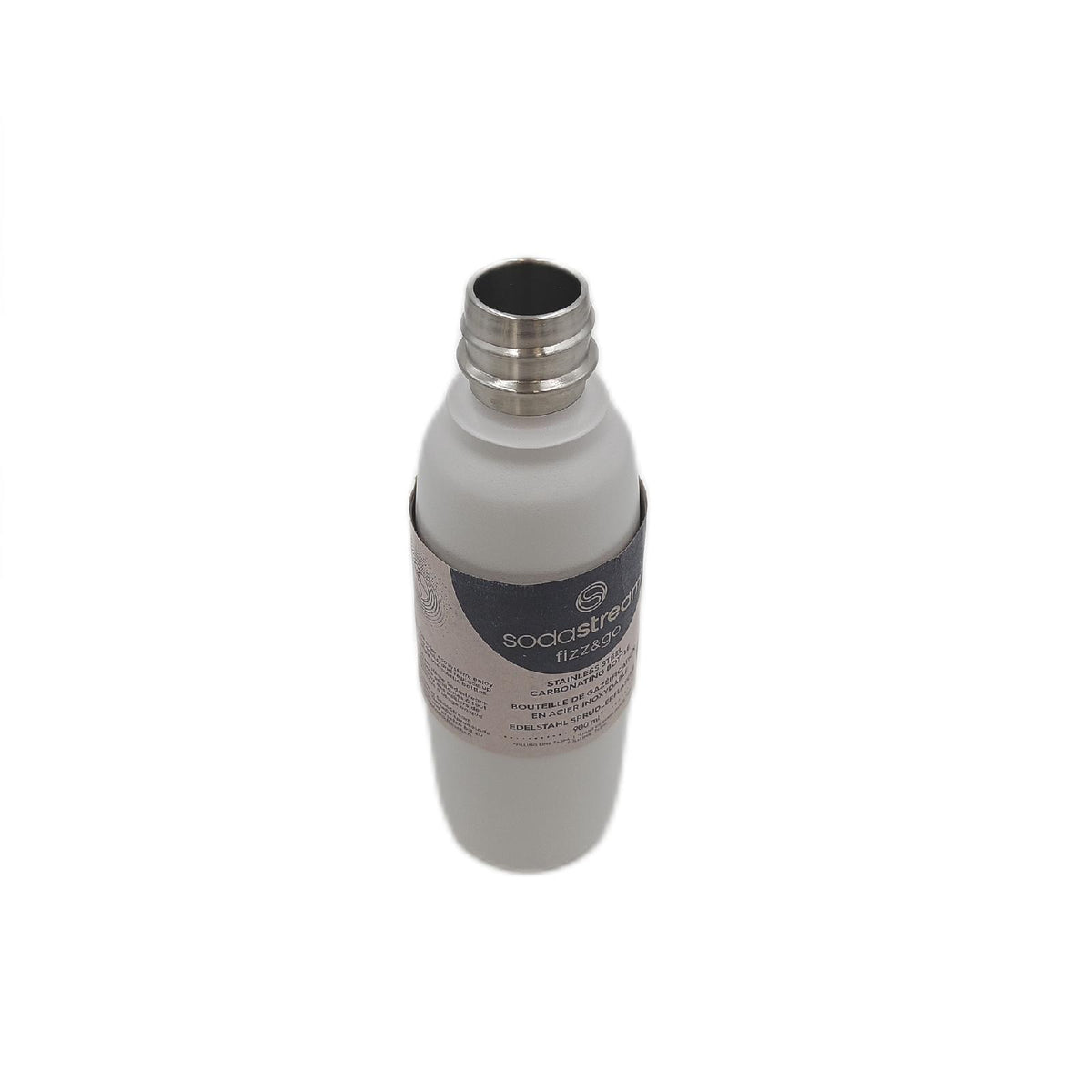 SodaStream 09L Fizz go COOL Metallflasche Sand ohne Deckel