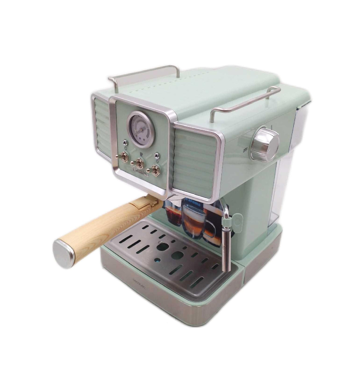 Cecotec Express Power Espresso 20 Hellgrun Defekt Wassertank Undicht