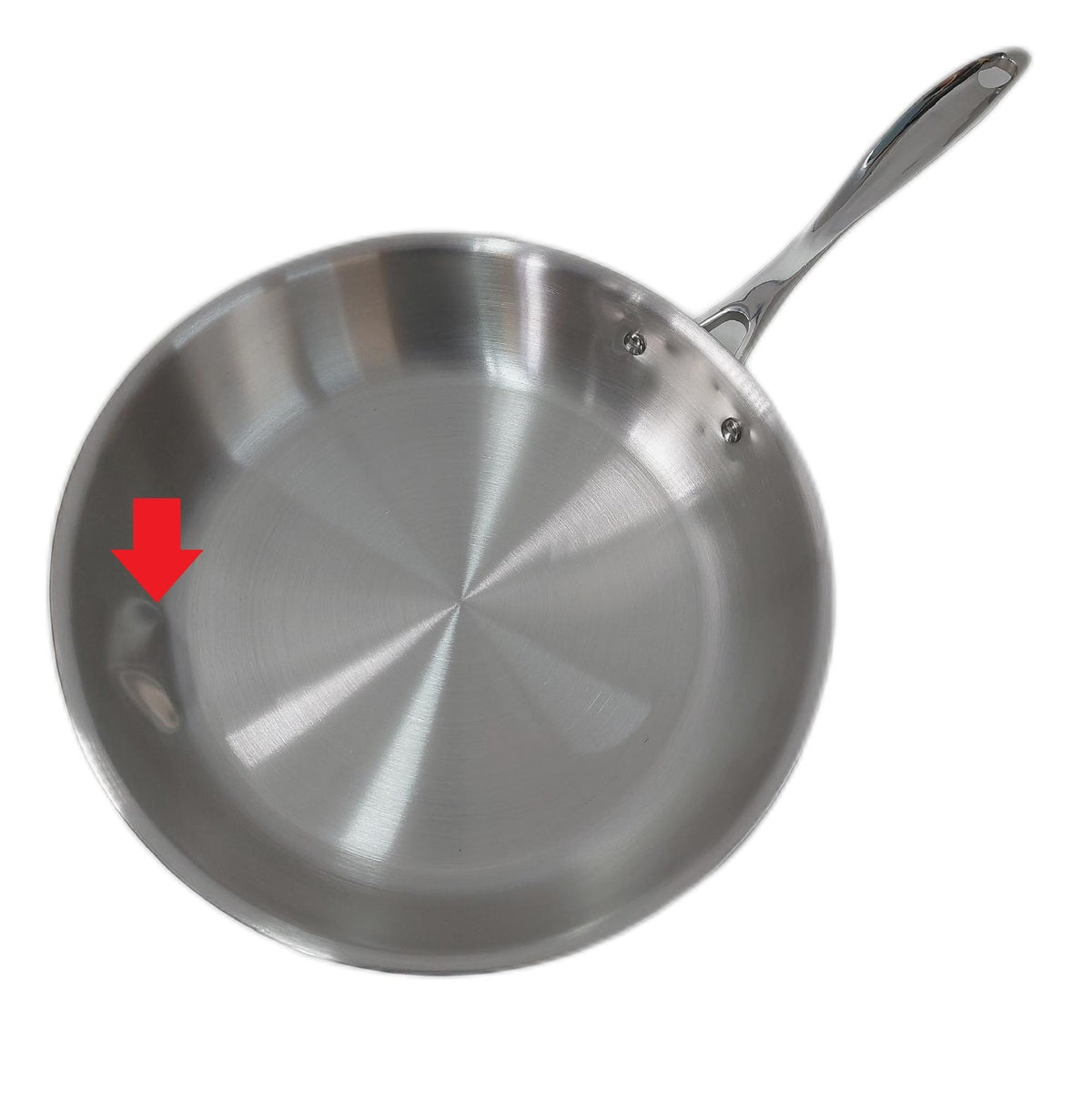 BEKA Bratpfanne mit glattem Boden 30 cm Chef leichte Delle