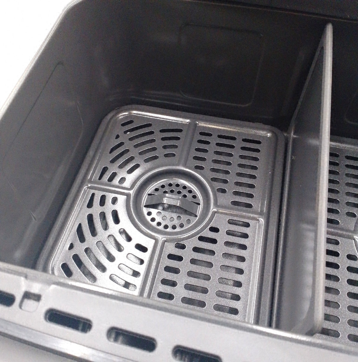 Ninja Foodi Flex Ölfreie Fritteuse mit zwei Zonen groß abnehmbarer Separator