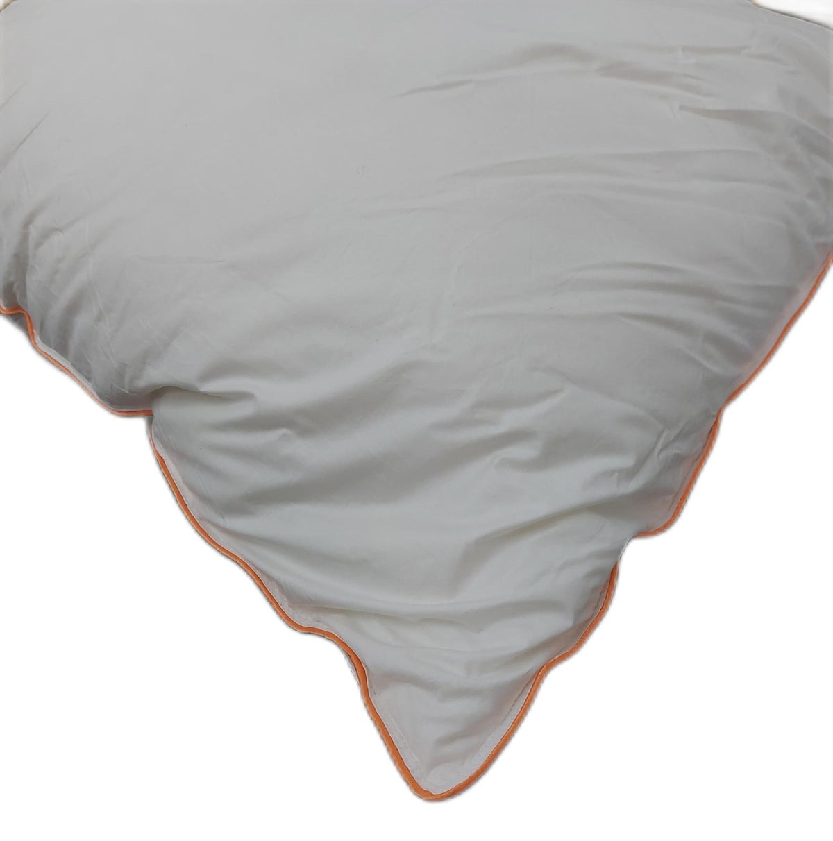 Orange Wave Daunenkissen 80x80cm Federkissen Kopfkissen 1er Kissen Daunenfüllung