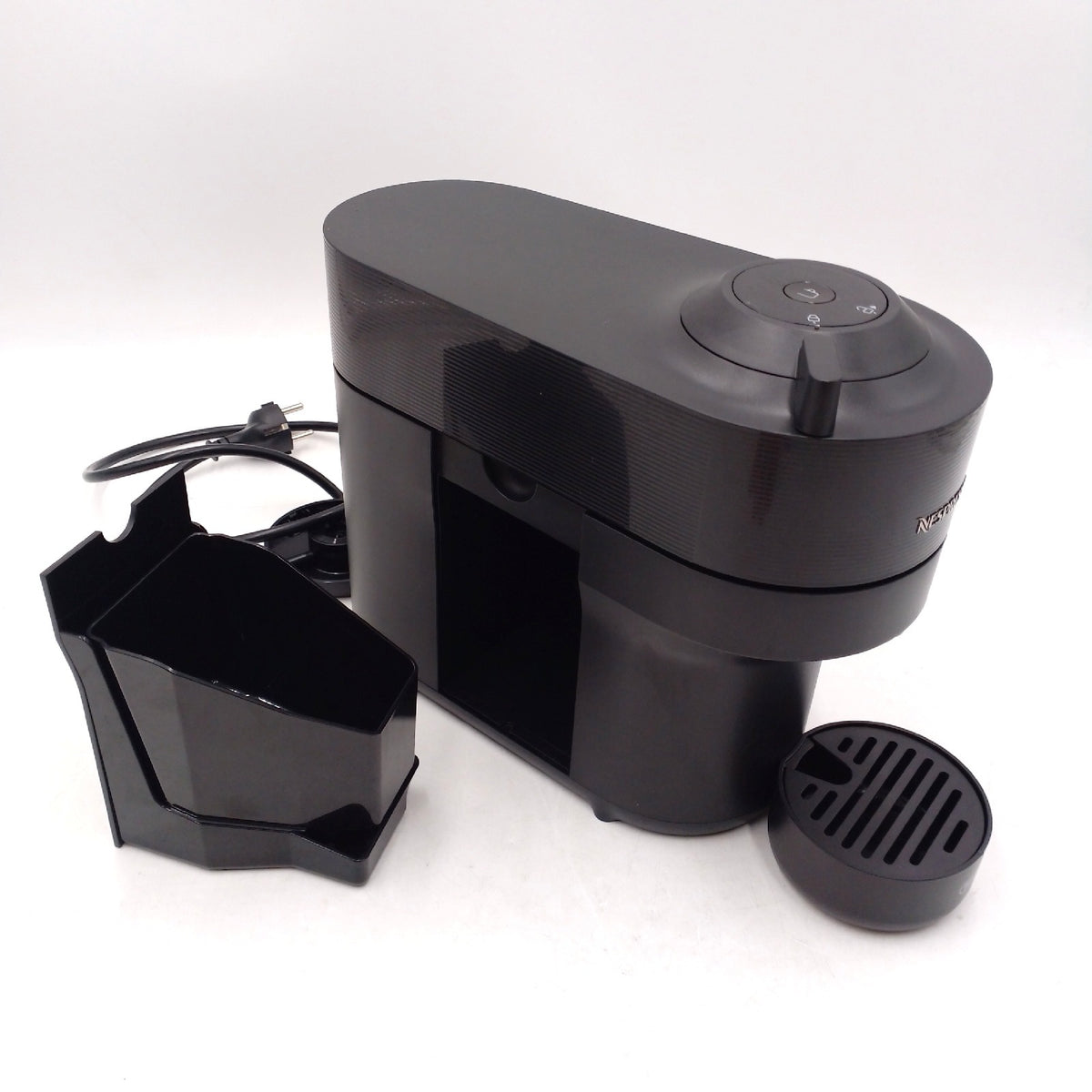 Krups XN911B Nespresso Vertuo Next Kaffeemaschine Hellgrau Wassert
