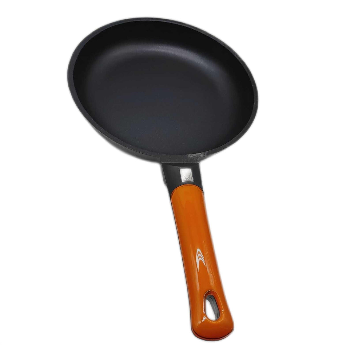 BRA Efficient Orange 2er Set Bratpfannen Aluminiumguss 22 und 26 cm