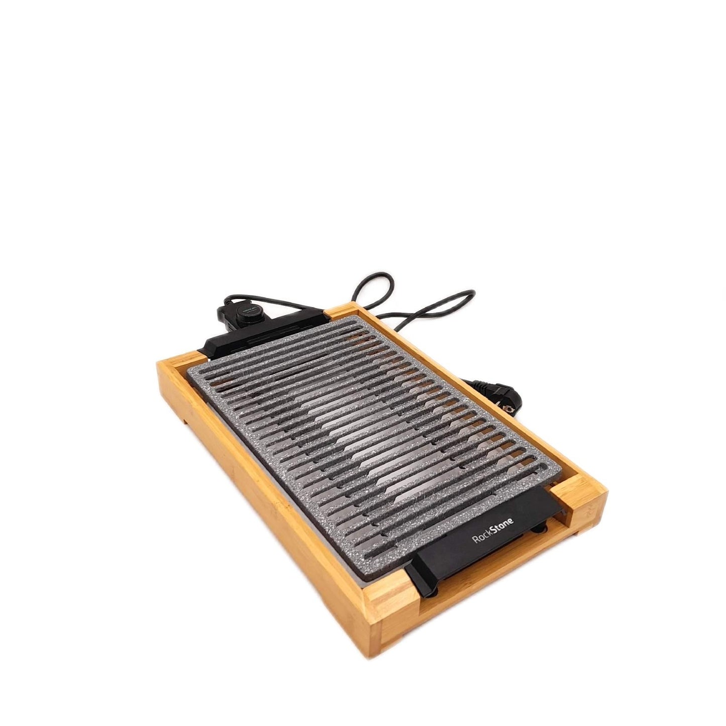 Cecotec Elektrogrill Grillgeräte Electric Asar Iron Leaky Grillfläche Bambusstruktur Therm