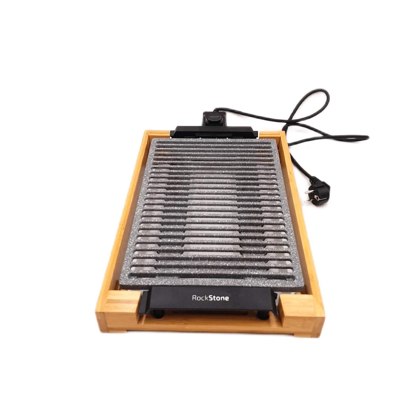 Cecotec Elektrogrill Grillgeräte Electric Asar Iron Leaky Grillfläche Bambusstruktur Therm