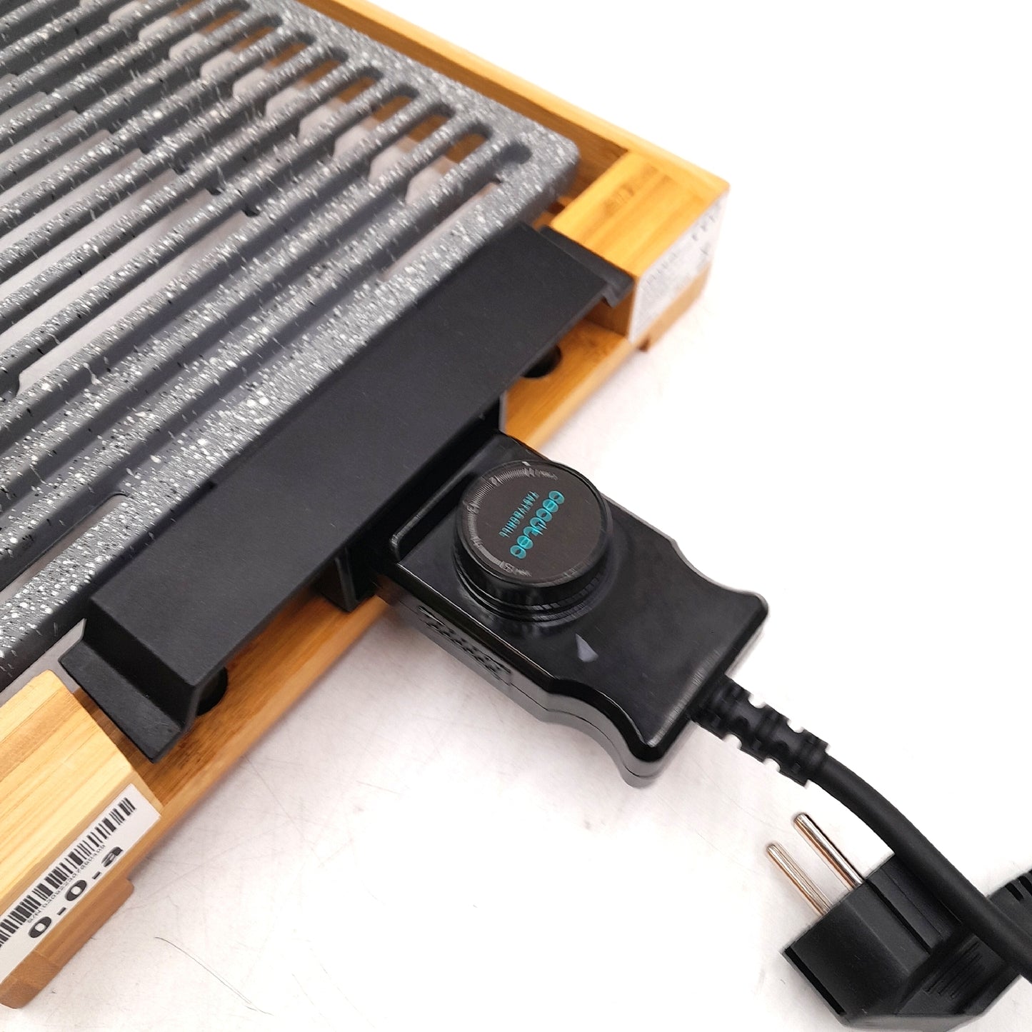 Cecotec Elektrogrill Grillgeräte Electric Asar Iron Leaky Grillfläche Bambusstruktur Therm