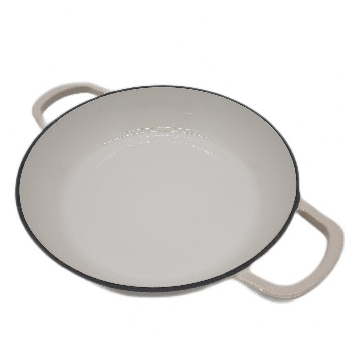 Salter Chester gusseiserner Bräter 30 cm 2,8 l Creme Kochtöpfe Cookware