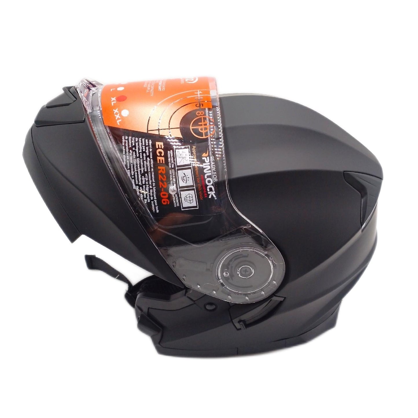 VINZ Motorradhelm Helme Santos Modularhelm mit Sonnenblende Komfort Sicherheit Style XL 60-61 cm