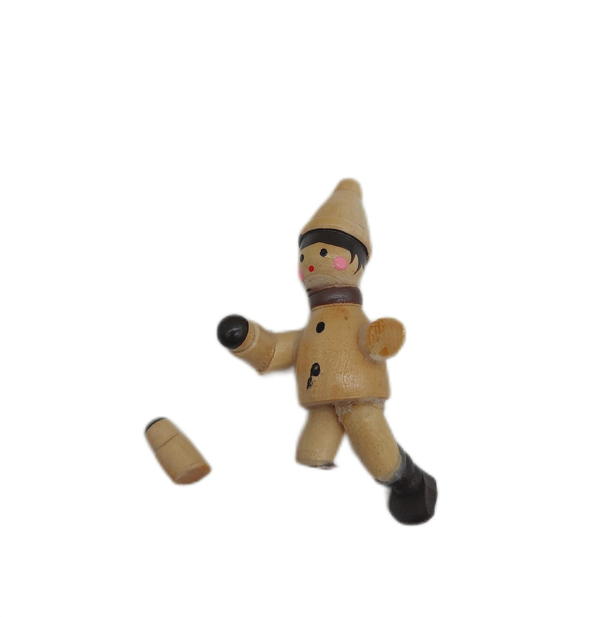 small foot Adventskalender Skivergnuegen Deko Weihnachten Holz LED mit leichten Beschäd