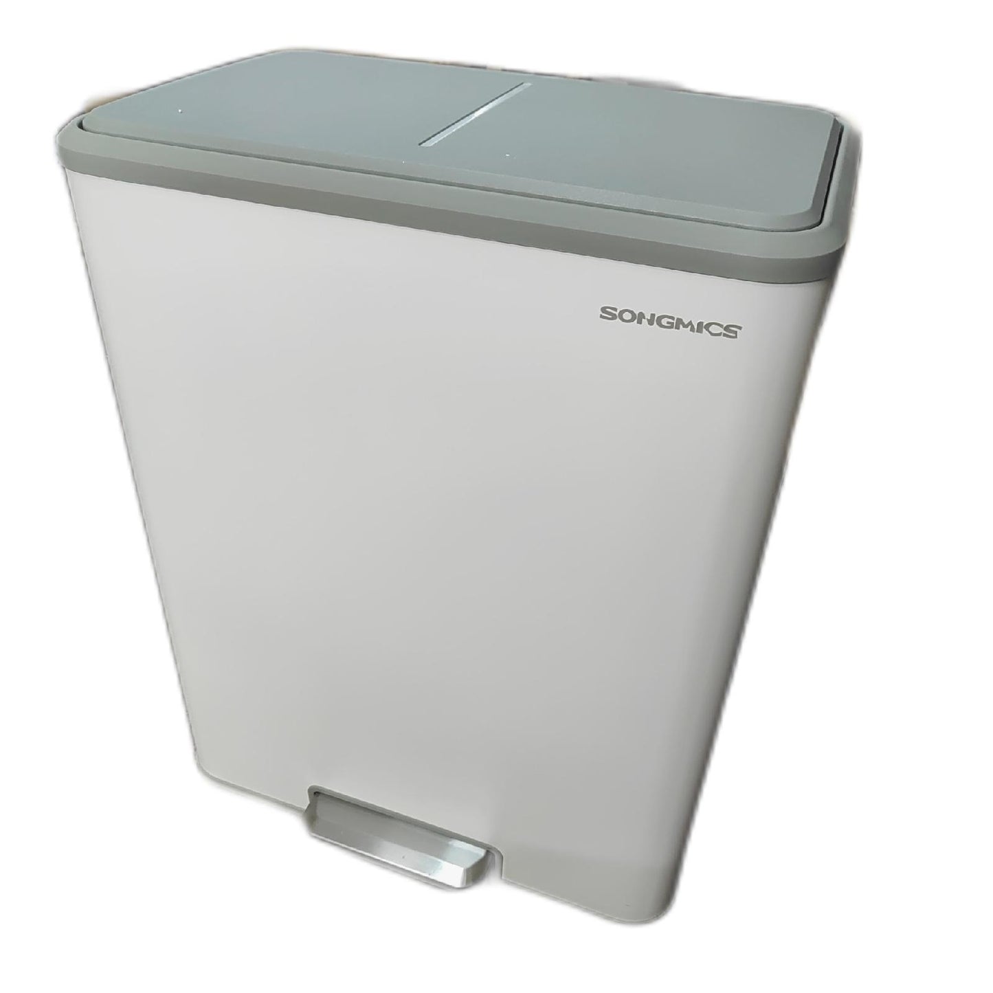 Küchenabfalleimer 2 x 30 L Doppelter Abfalleimer für Recycling und