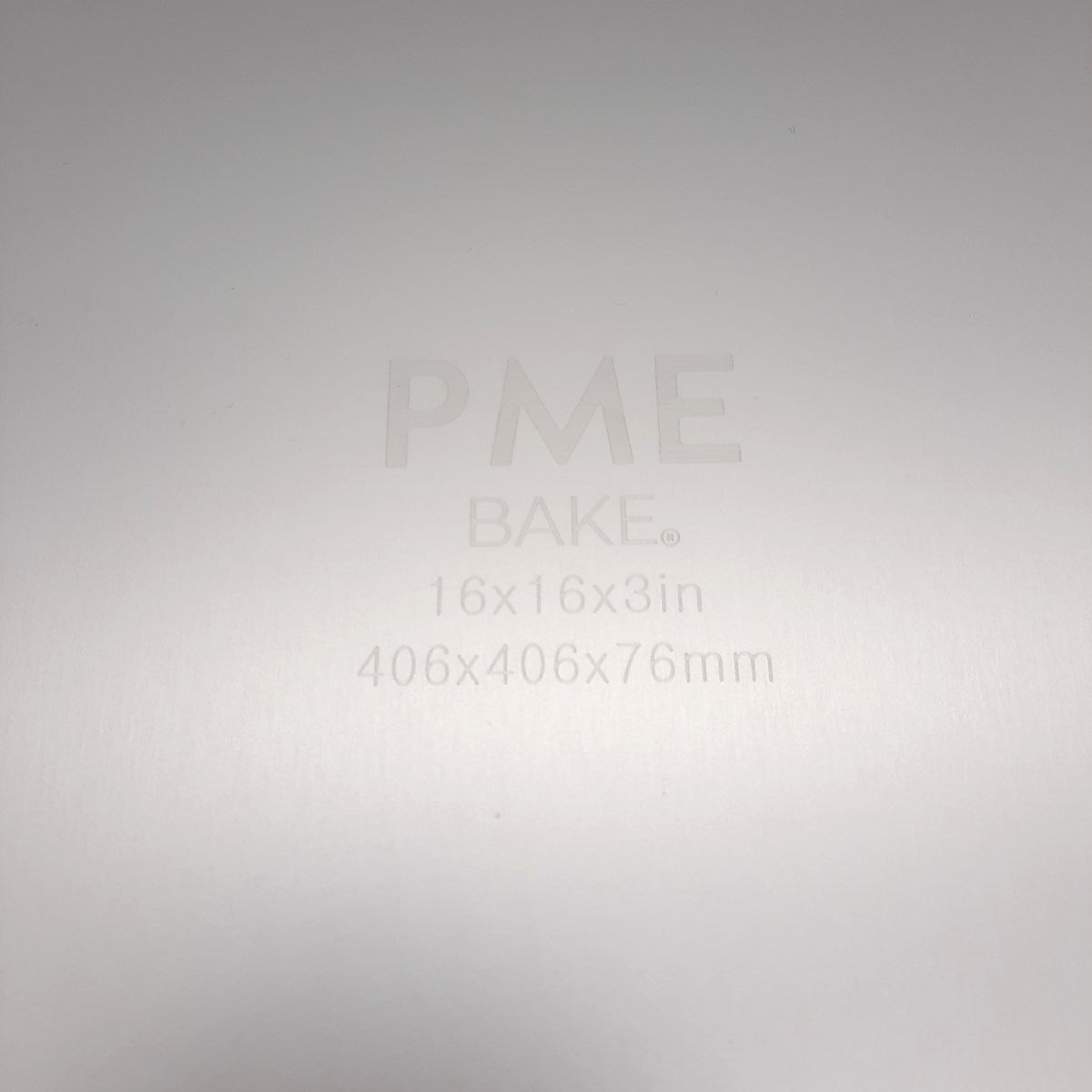 PME Backform Backzubehör quadratische Backform SQR163 langlebig praktisch für Backhel