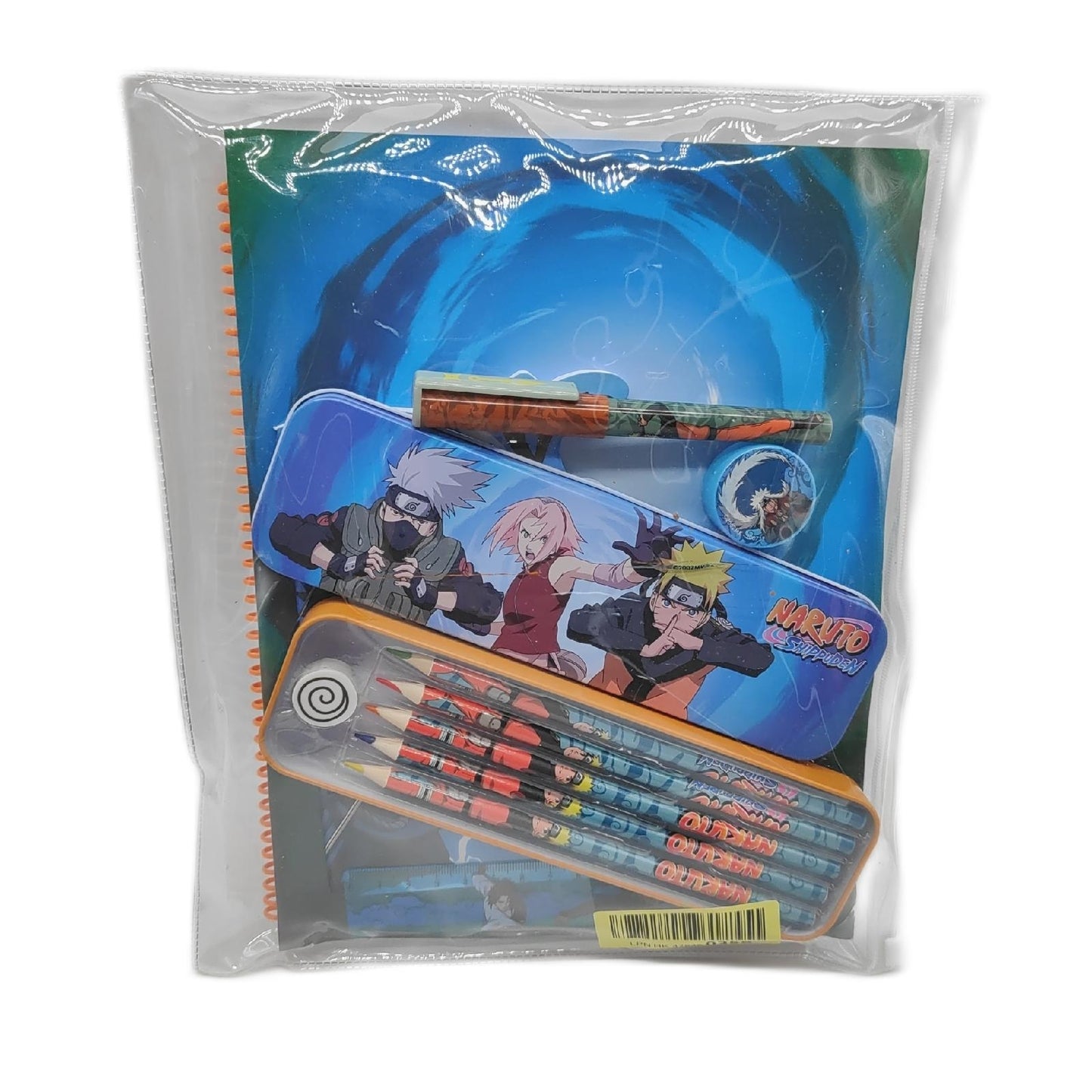 Naruto Schreibwaren Set Schulbedarf Zurück Zu Schul Sachen Notizbuch A5 Anime Fanartikel