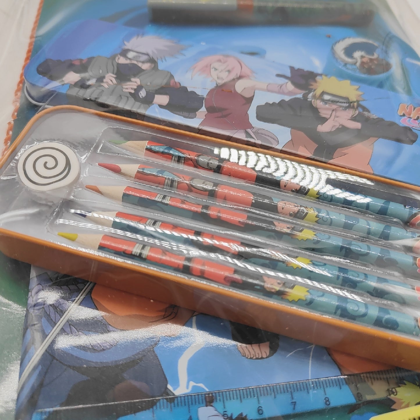 Naruto Schreibwaren Set Schulbedarf Zurück Zu Schul Sachen Notizbuch A5 Anime Fanartikel