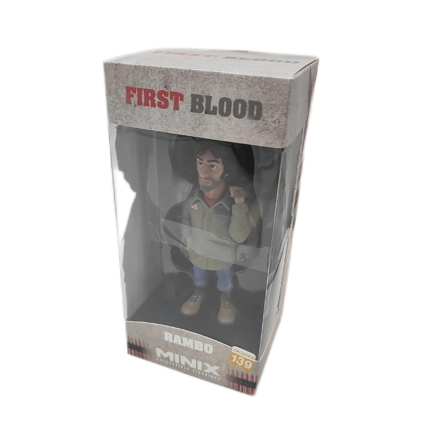 MINIX Bandai Sammelfigur 12 cm Rambo: Steg Teil I Rambo Sammlerstücke für