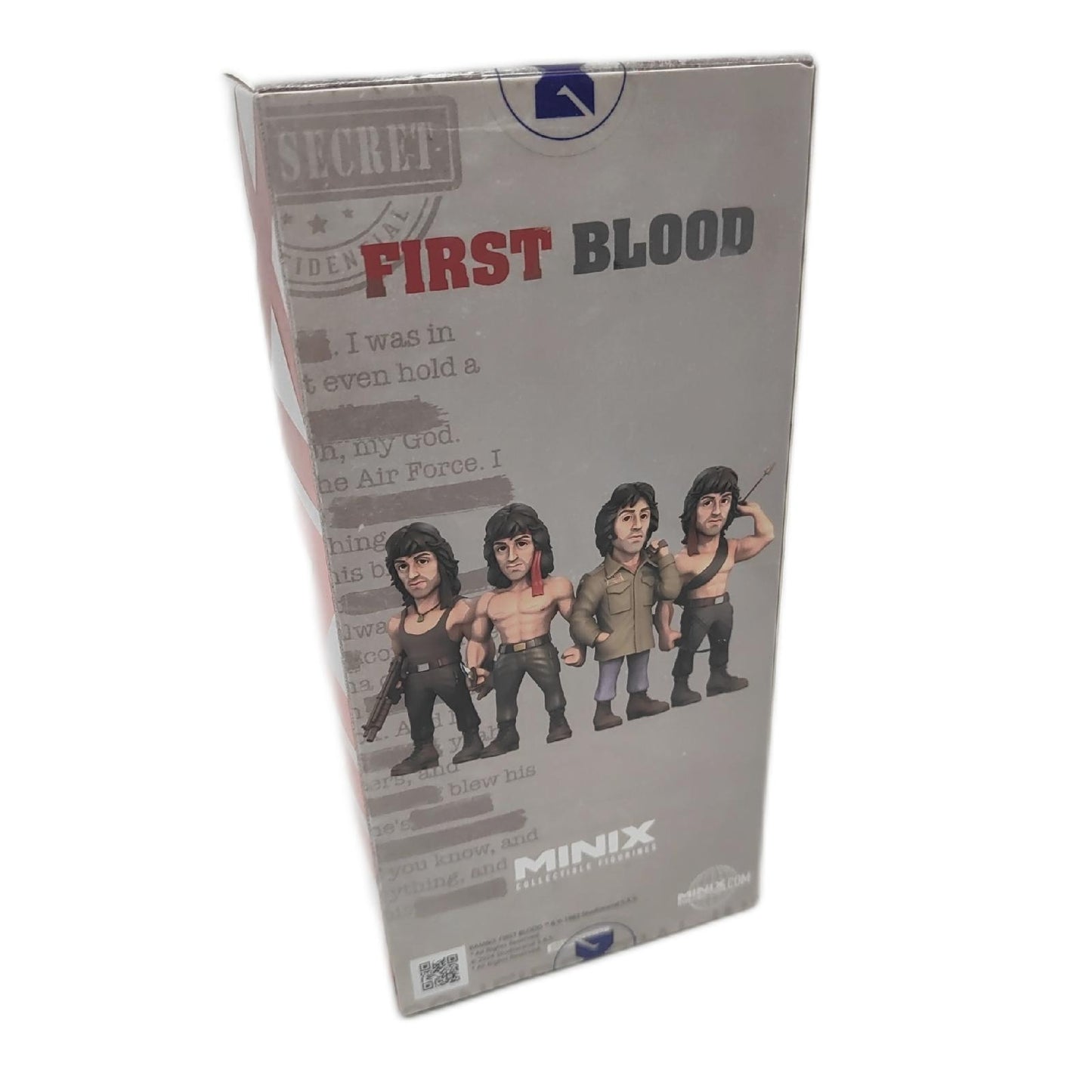 MINIX Bandai Sammelfigur 12 cm Rambo: Steg Teil I Rambo Sammlerstücke für