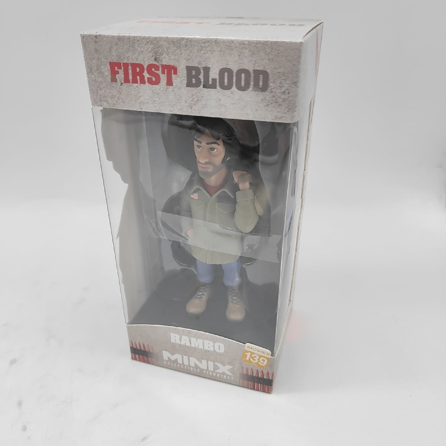 MINIX Bandai Sammelfigur 12 cm Rambo: Steg Teil I Rambo Sammlerstücke für