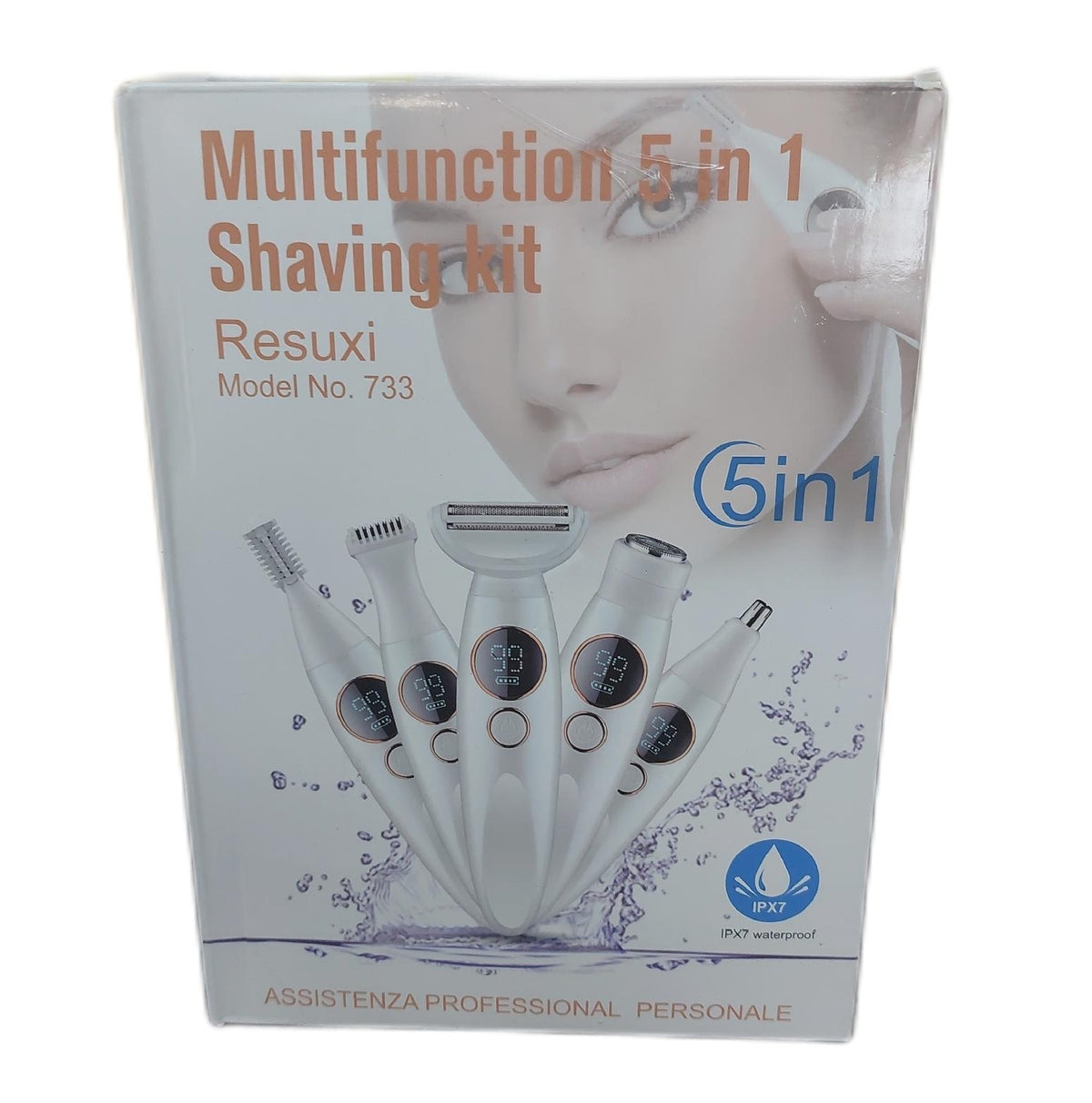 Elektrischer Damenrasierer 5-in-1 Intimrasierer für Frauen