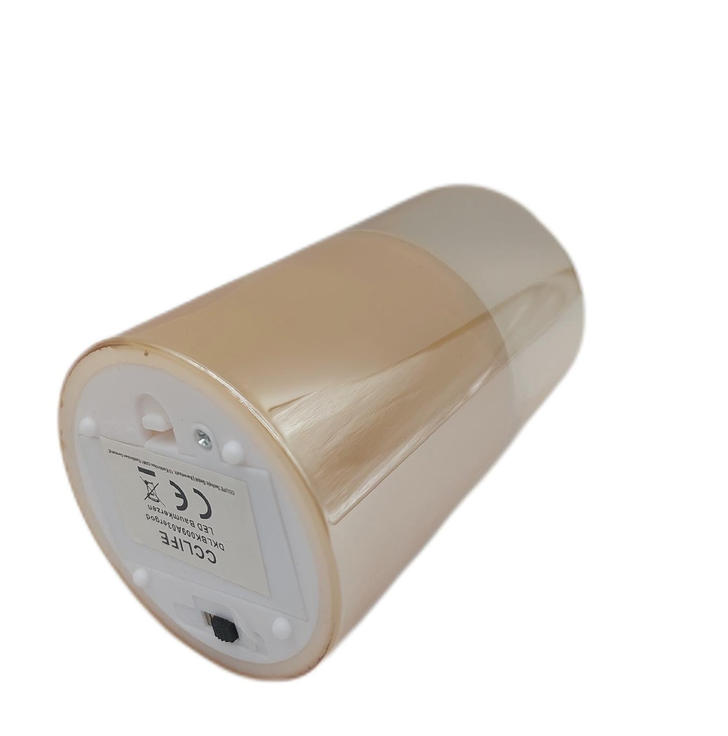 LED Kerzen batteriebetrieben Licht Windlicht elektrisch 2 Stück