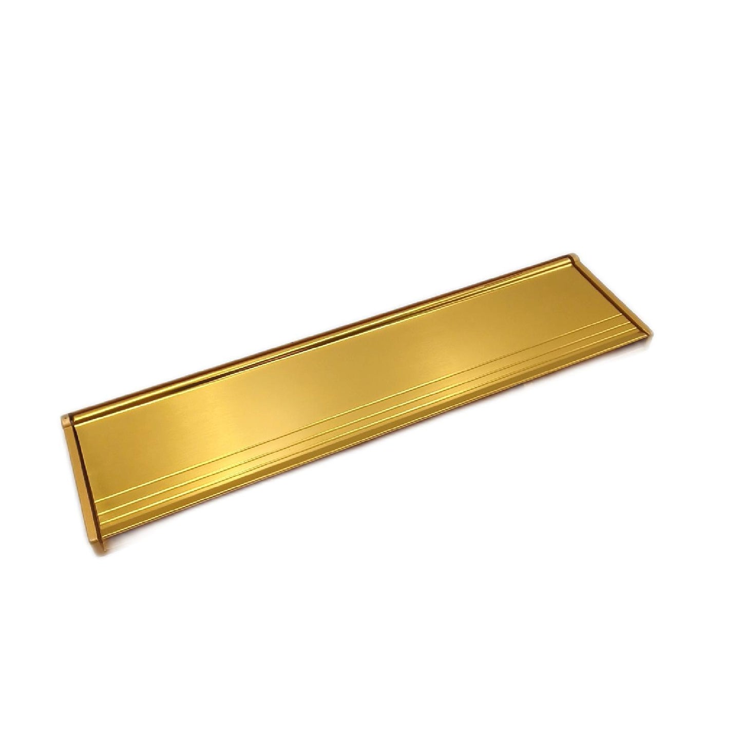 Exitex Briefschlitz Verschluss Zubehör Zugluft Klappe goldfarben für Türen und Fenster