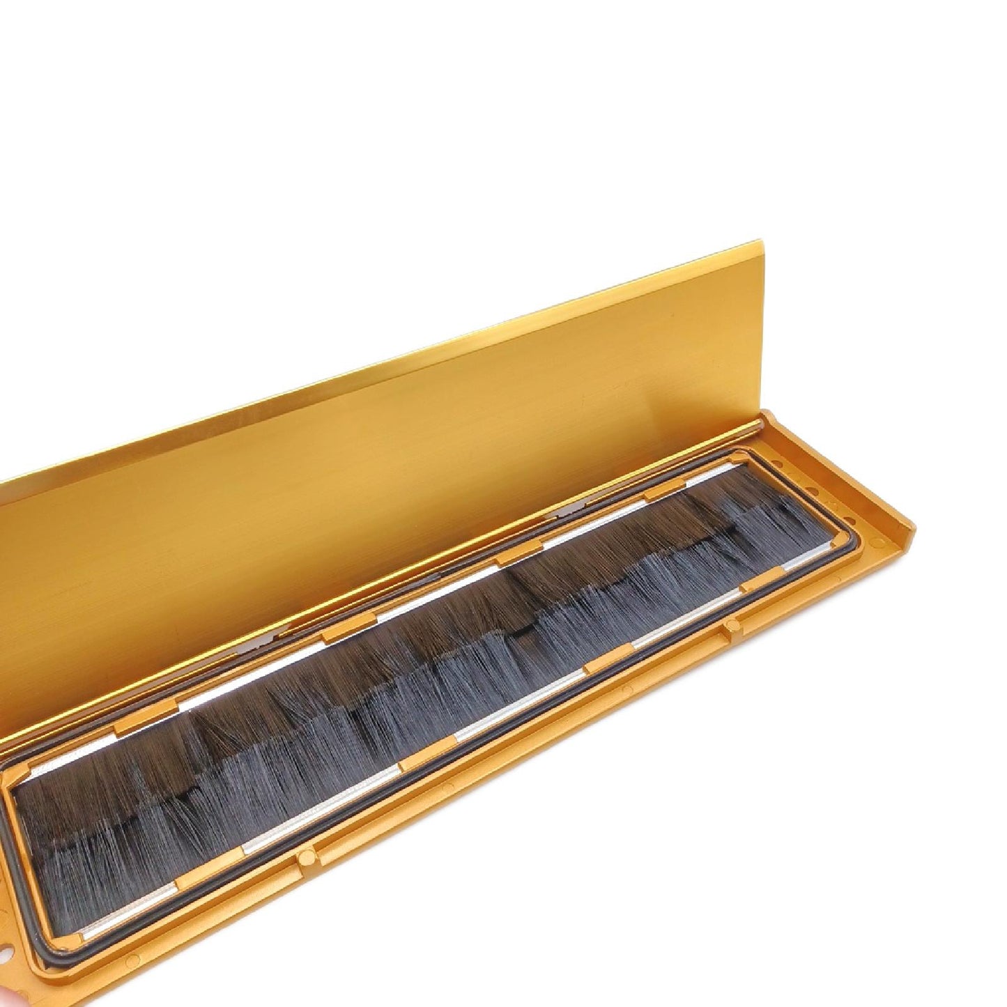 Exitex Briefschlitz Verschluss Zubehör Zugluft Klappe goldfarben für Türen und Fenster