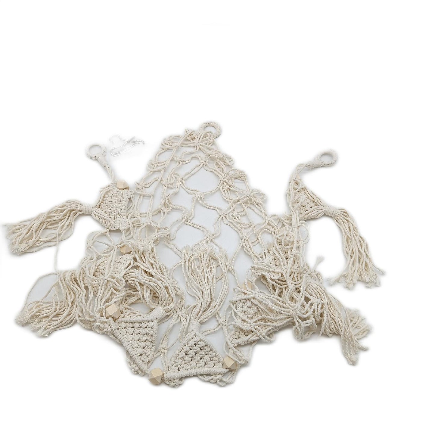 Boho Kuscheltier Aufbewahrung Hängematte Stofftier Netz Spielzeug Organizer H