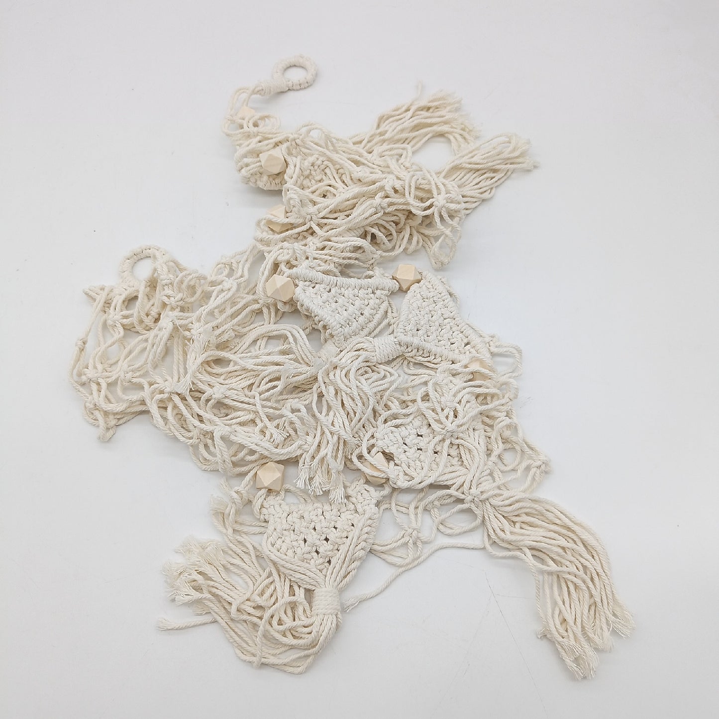 Boho Kuscheltier Aufbewahrung Hängematte Stofftier Netz Spielzeug Organizer H