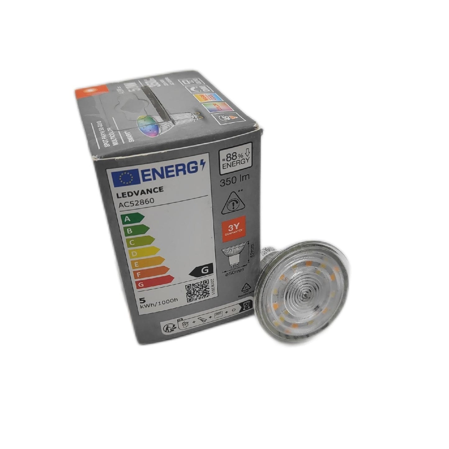 LEDVANCE LED Reflektorlampe Beleuchtung SMART PLUS MATTER kompatibel mit Google Alexa
