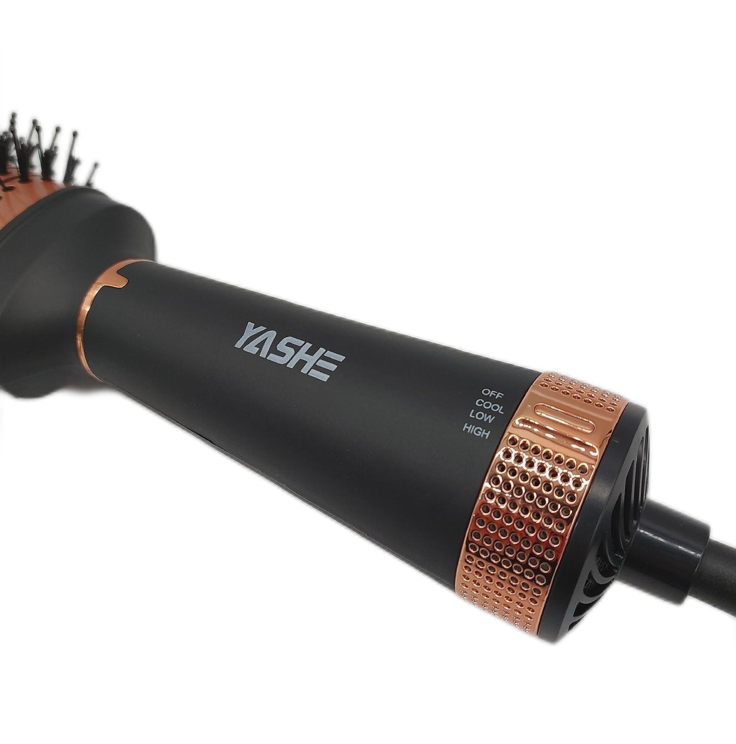 YASHE Haartrocknerbürste 4 in 1 Föhnbürste Haarstyler 1200 W Hail Hair Care &