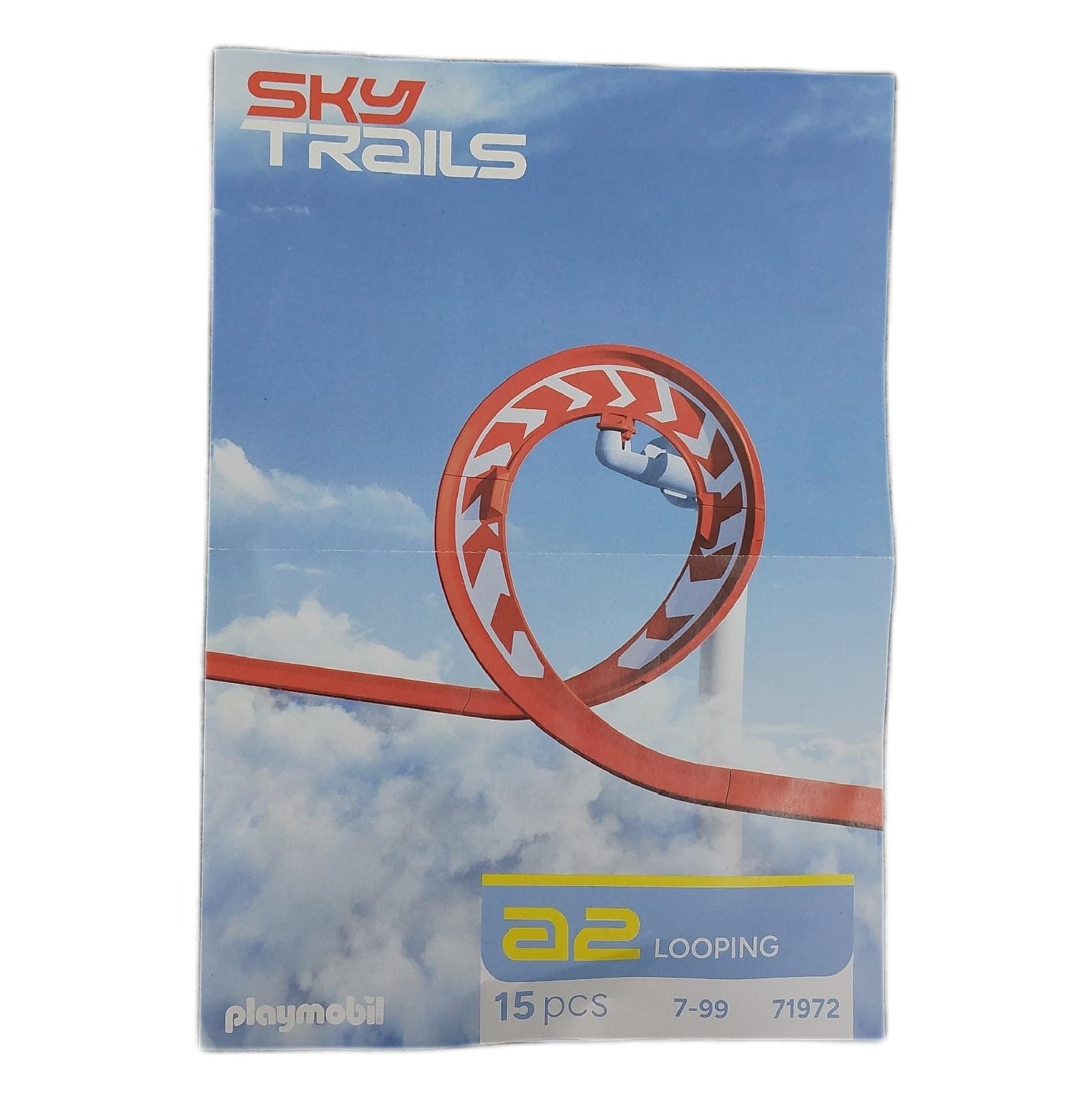 Sky Trails Konstruktionsspielzeug Bausteine Flip Rail Action dynamische Strecken zum B