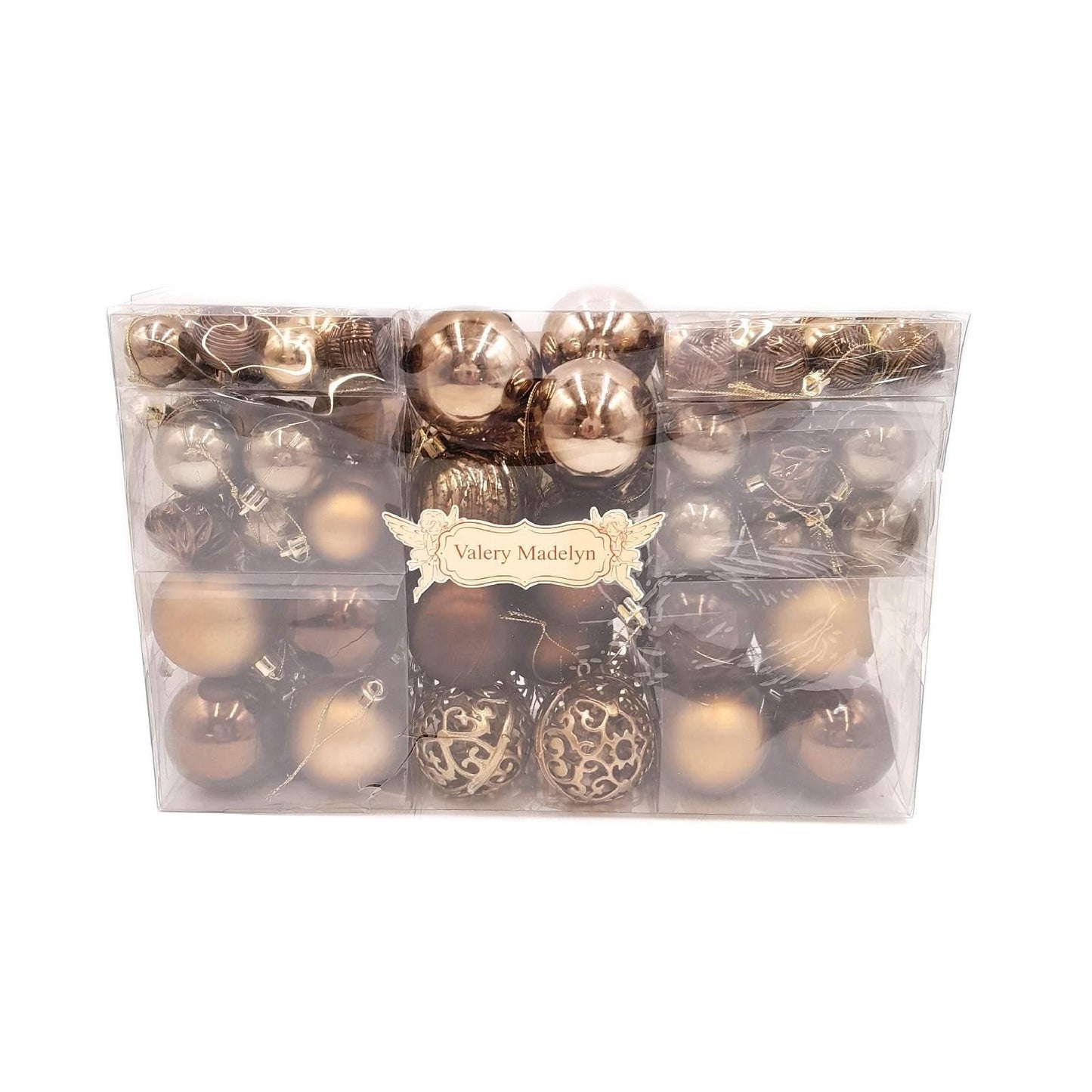 Valery Madelyn Weihnachtskugeln Christbaumschmuck Weihnachtsdeko Geschenkpaket