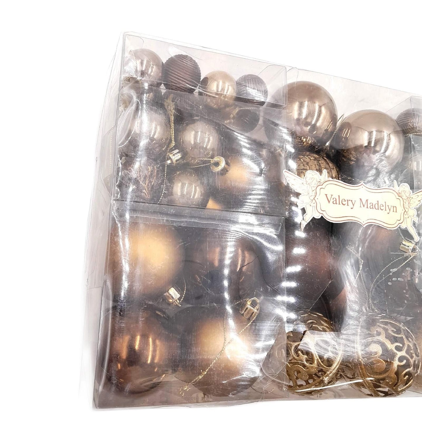 Valery Madelyn Weihnachtskugeln Christbaumschmuck Weihnachtsdeko Geschenkpaket