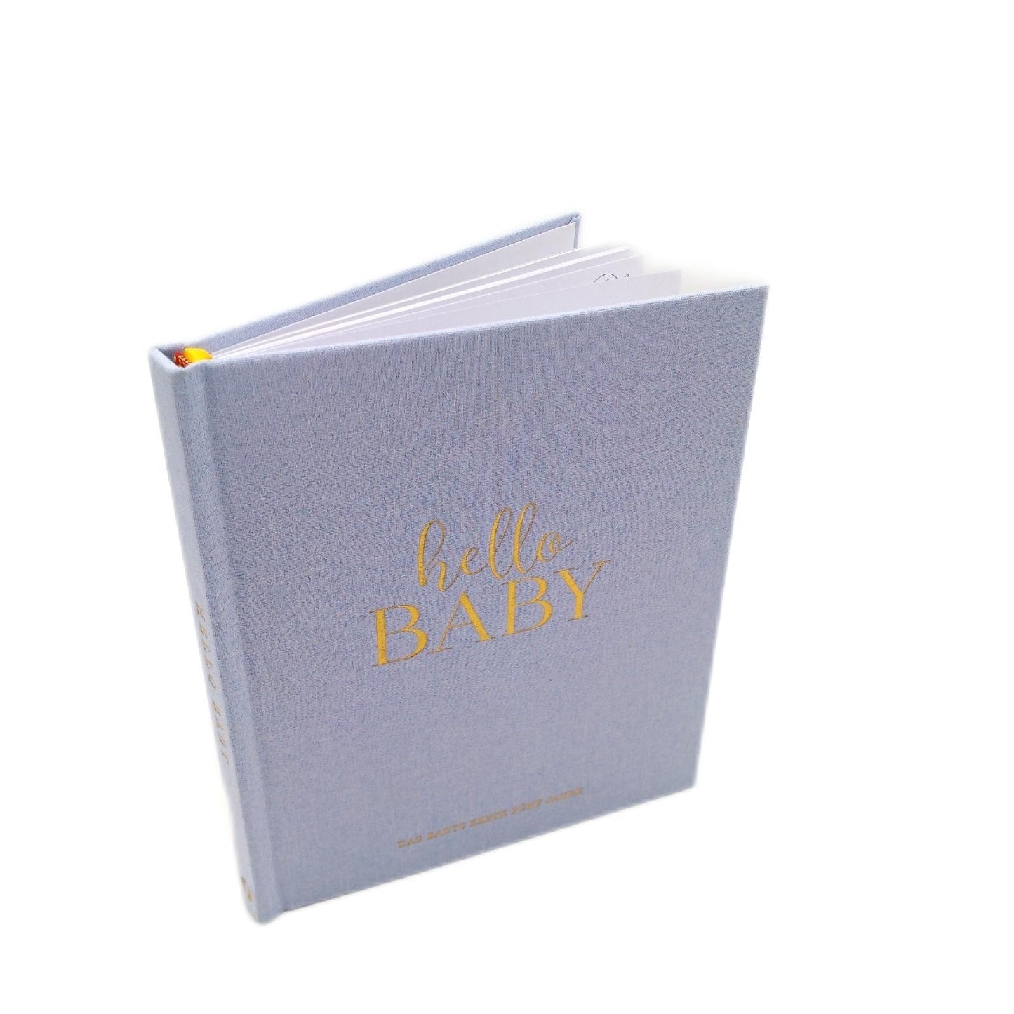 Lanpn Babytagebuch Baby Erinnerungsbuch Erstes 5 Jahr Leinen Hardcover Mädchen Junge