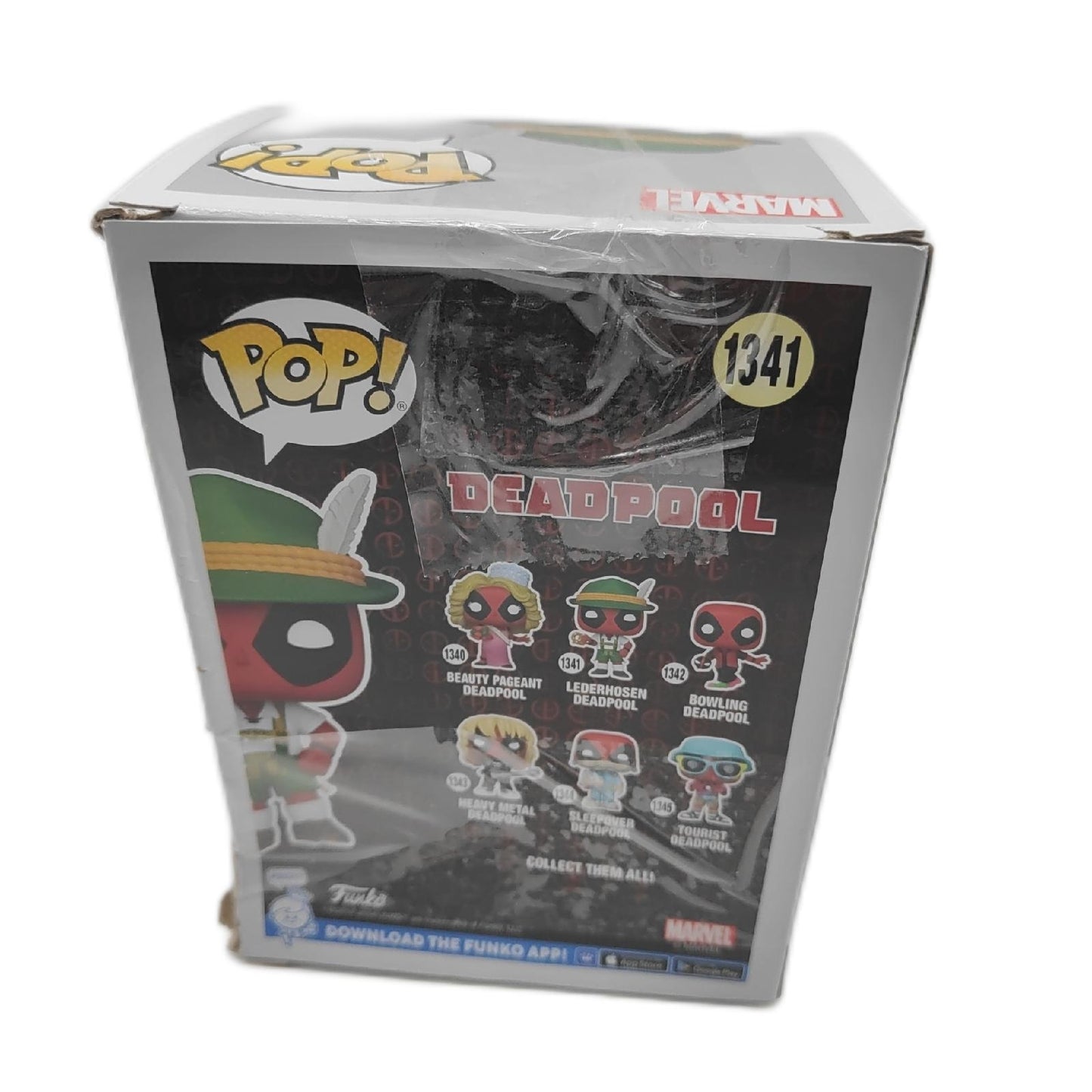 Funko Vinylfigur Sammelfiguren Deadpool 1341 Lederhosen Actionspaß Mult
