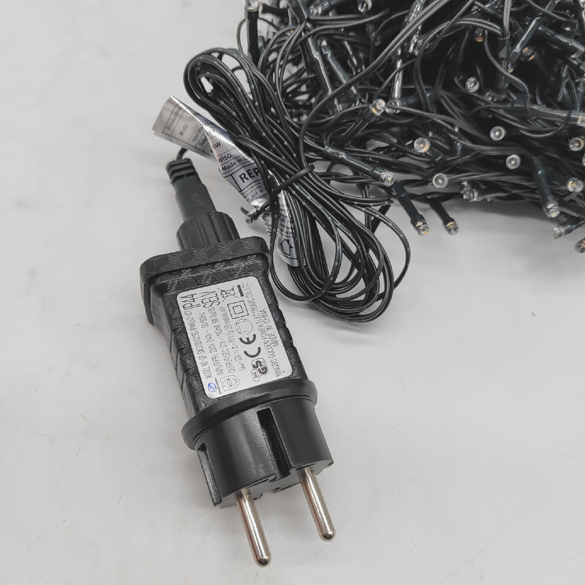 WISD Lichterkette LED Weihnachtsbeleuchtung 23 Meter 400 Warmweiß Dimmb