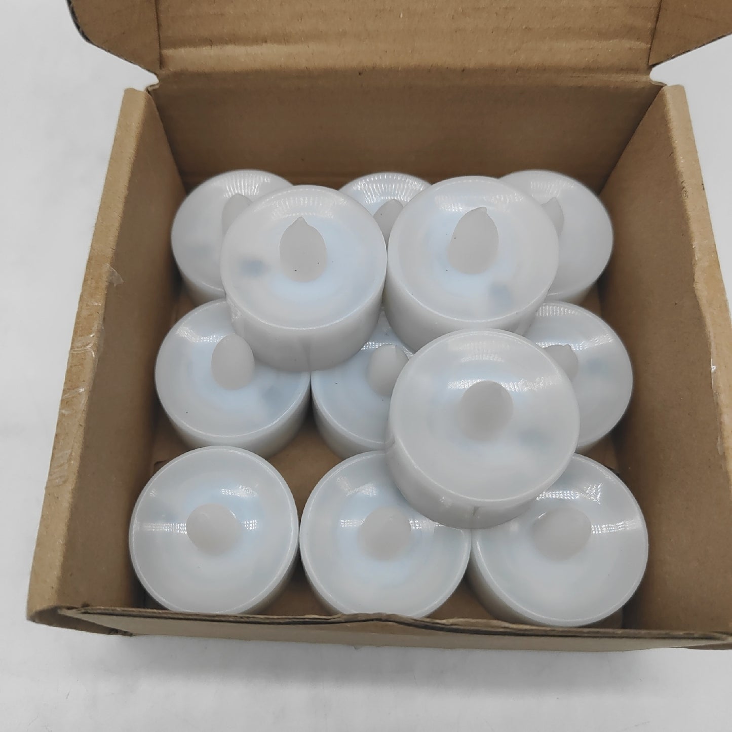 HAZ S LED Teelichter Timer Elektrische flackernde Kerzen Set Wohn Dekoration Bele