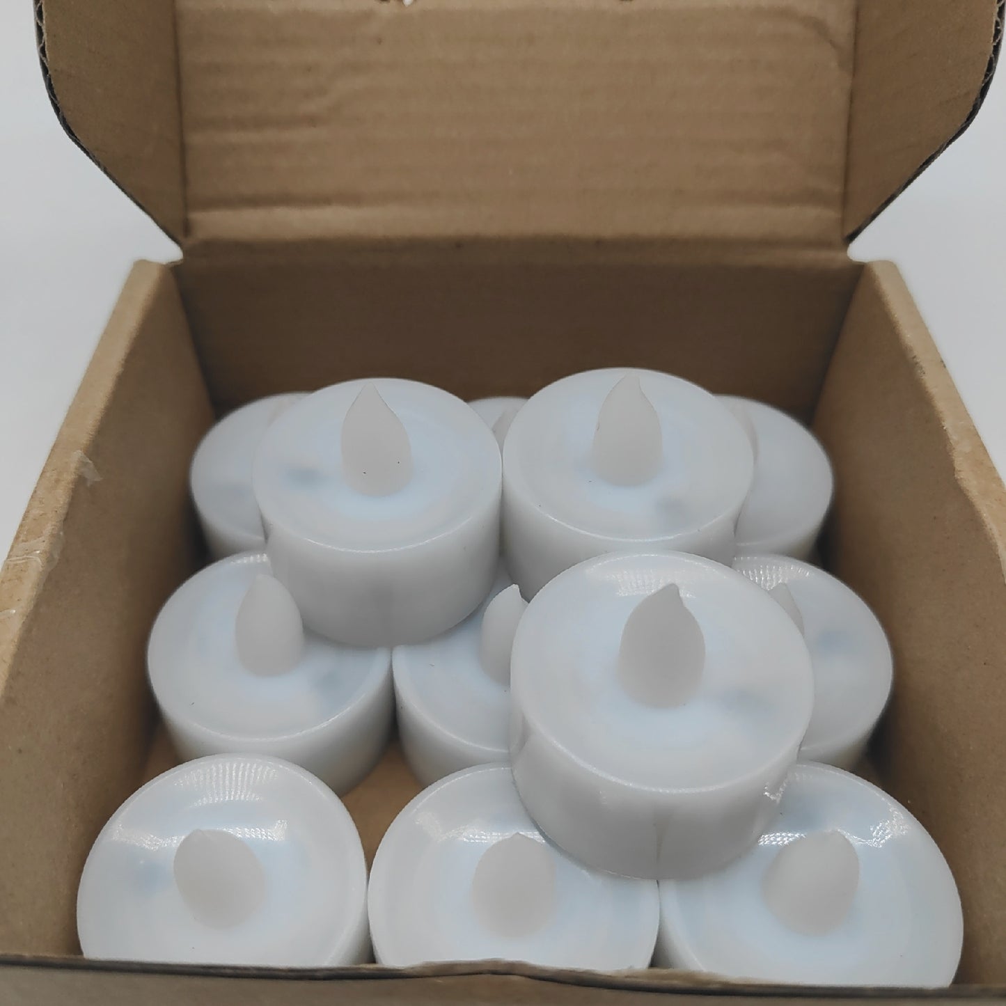 HAZ S LED Teelichter Timer Elektrische flackernde Kerzen Set Wohn Dekoration Bele