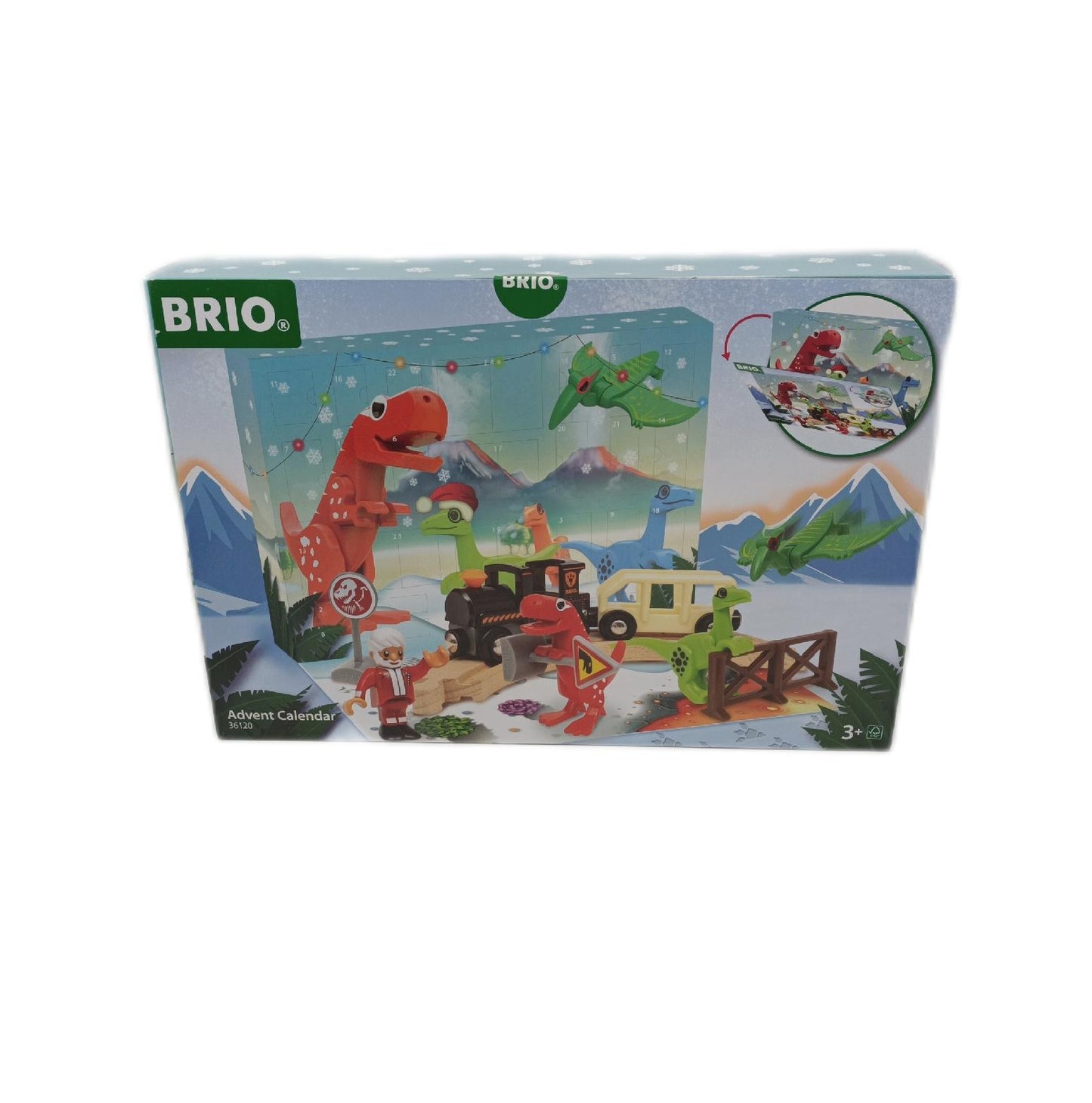 Brio Welt Adventskalender Eisenbahn Zubehör Kinder ab 3 Jahren Spielspaß Weihnachten Geschenkidee