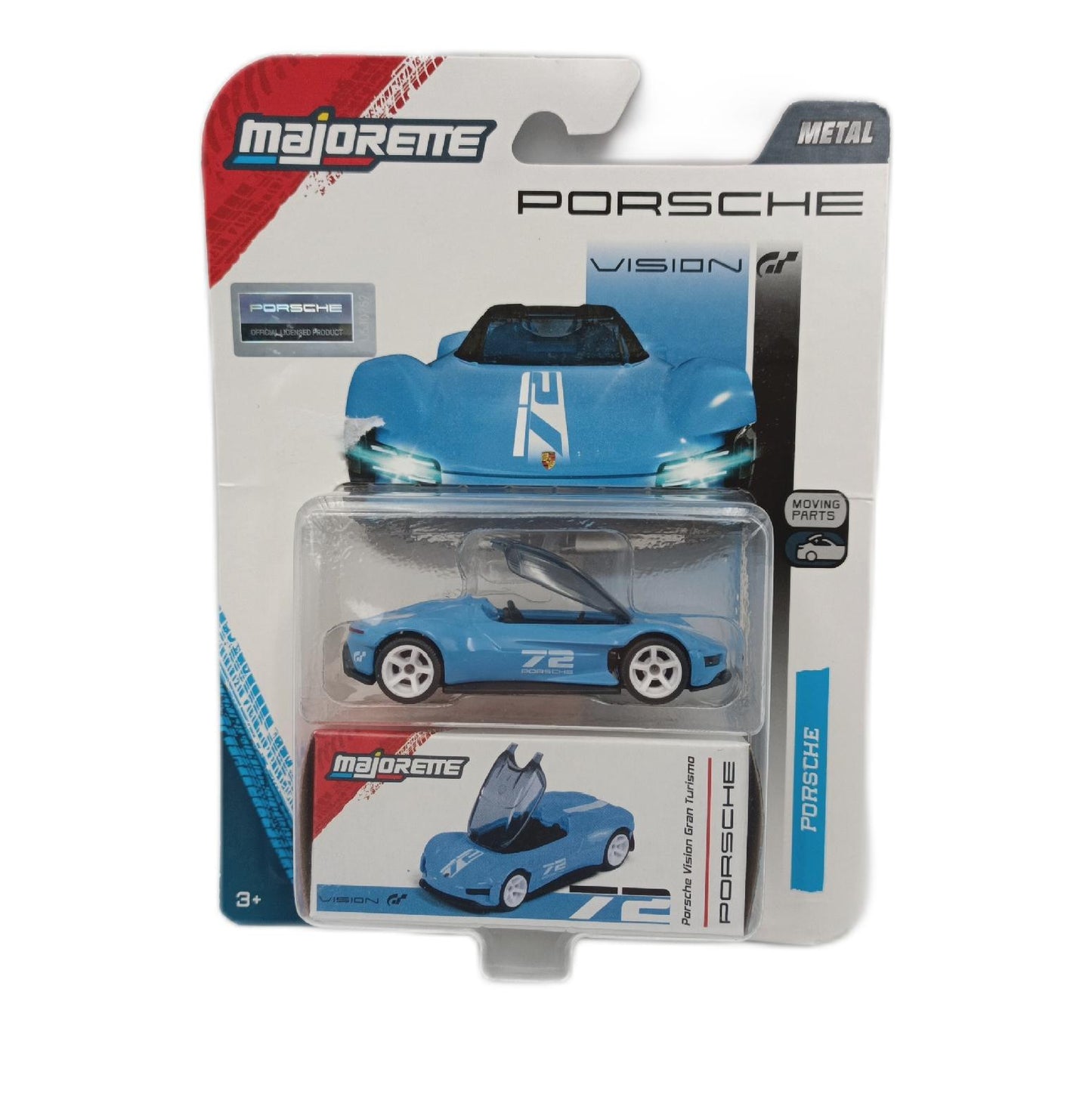 Majorette Sportwagen Metallmodelle Deluxe Cars Porsche Sammlung Fahrzeuge Spielzeug Set