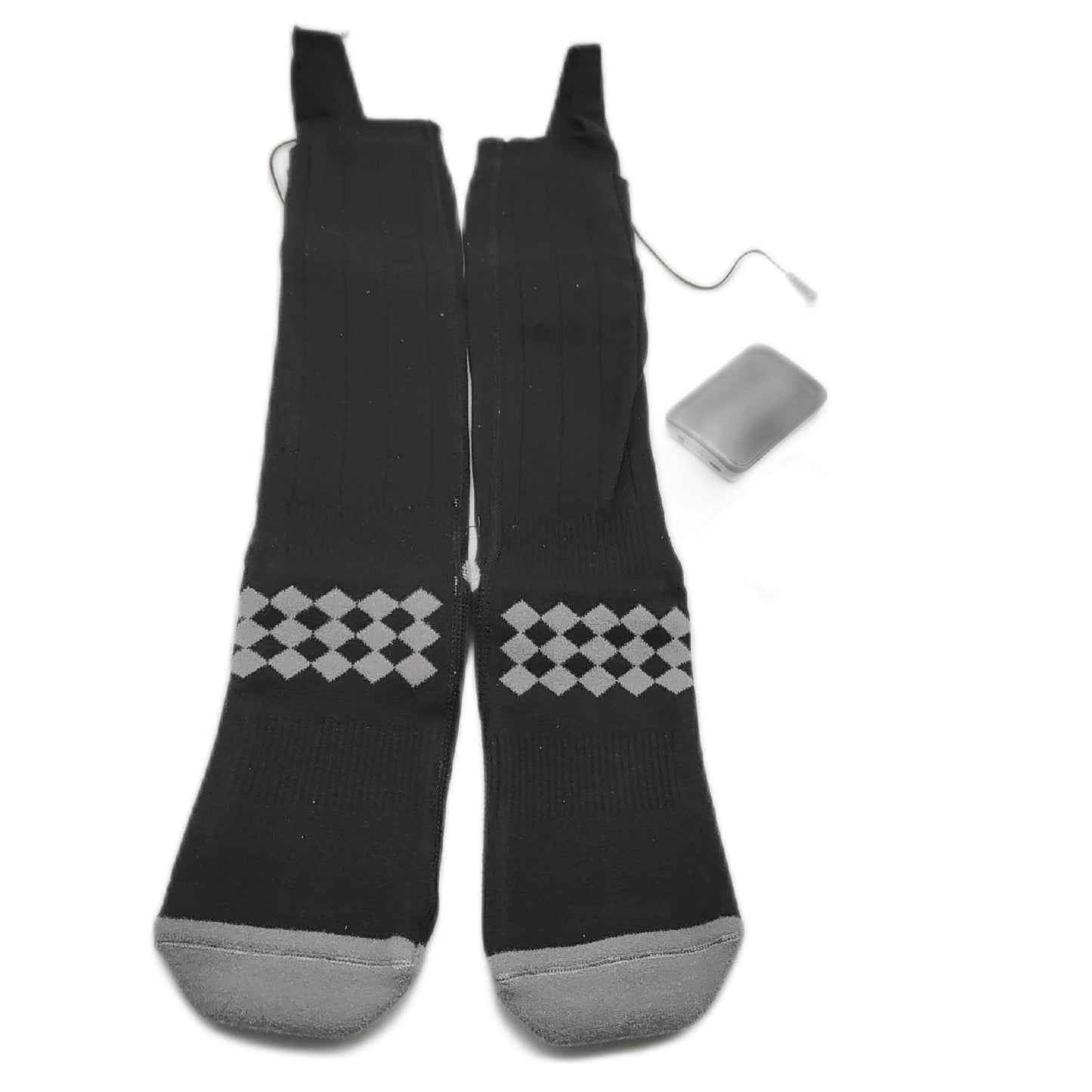 ikuchelife beheizbare Socken 2 x 9000mAh Batterien ohne Lad