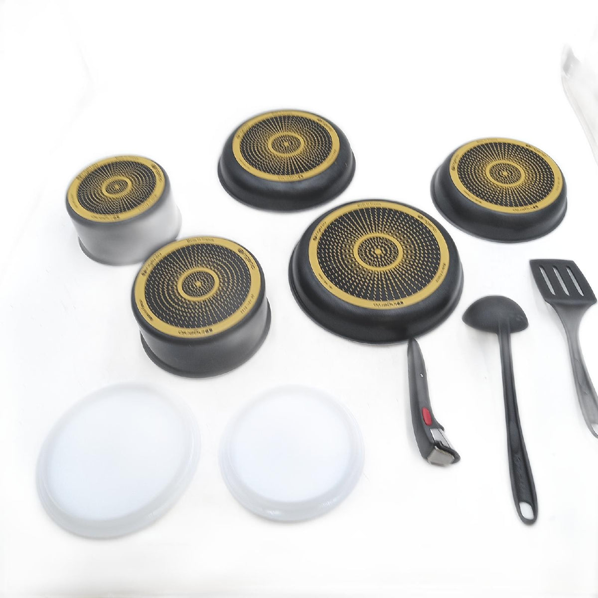 Tefal Ingenio Easy On 10-teiliges Topf Pfannenset abnehmbarer Griff stapelbar
