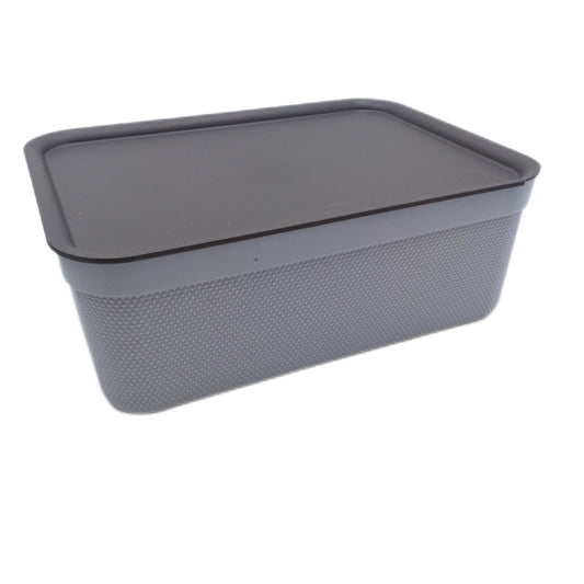 Jive 3er Set Dekobox A4 fog blue 3er- Set Aufbewahrungsbox 16l D - Unvollständig