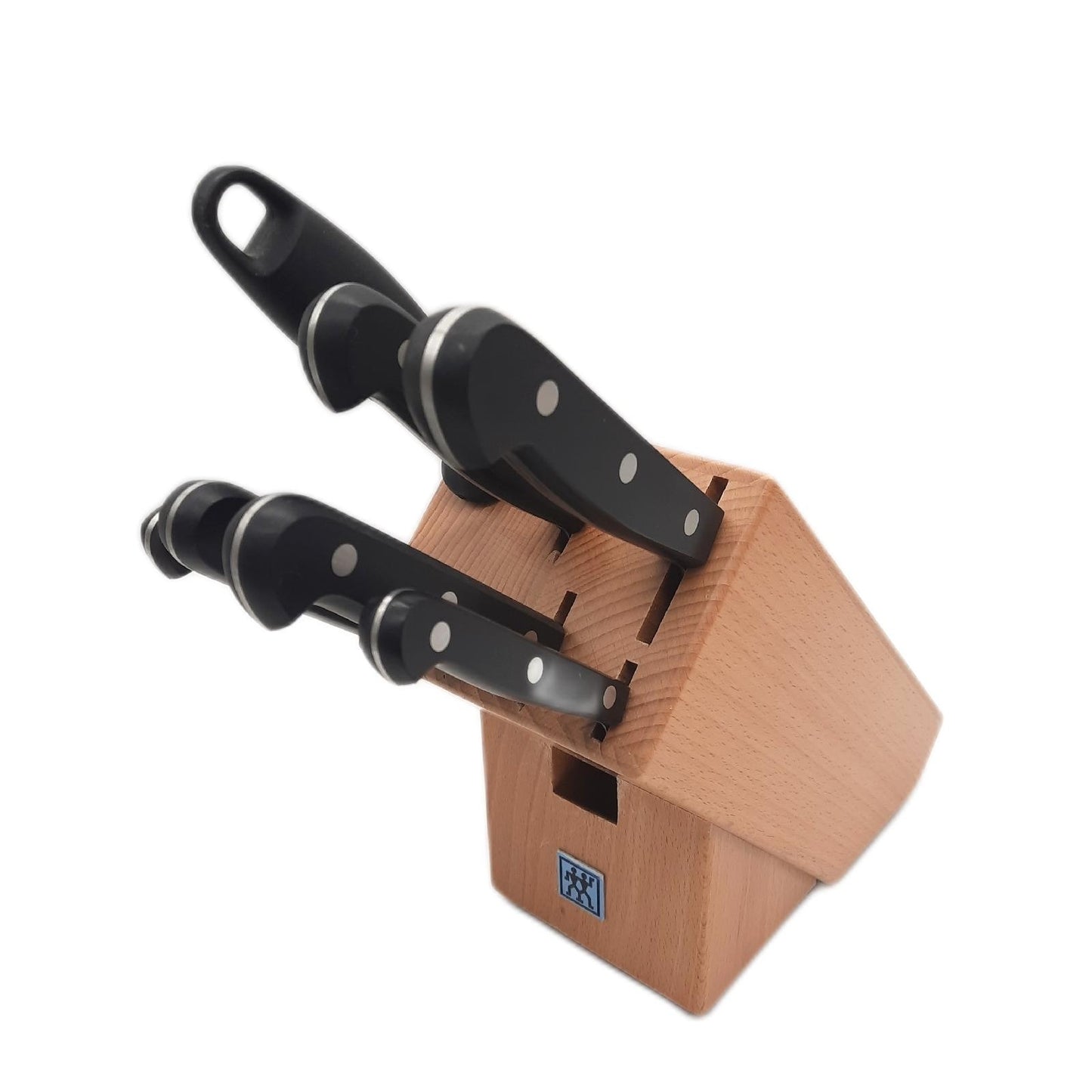 ZWILLING Messerblock 9-tlg. Holzblock Messer Schere aus rostfrei - Unvollständig