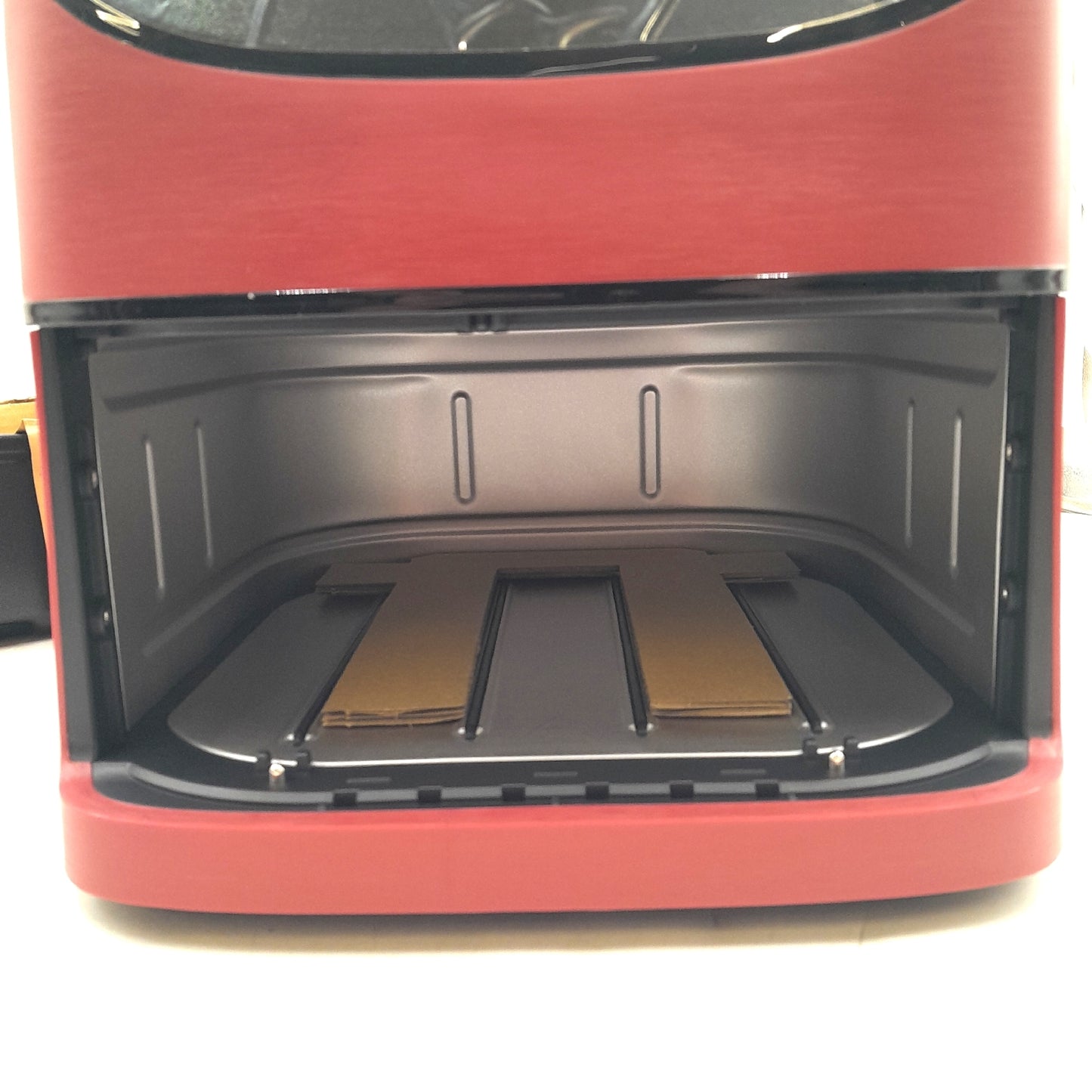 COSORI Heissluftfritteuse 55L XXL Rot voll funktionstuechtig Trans